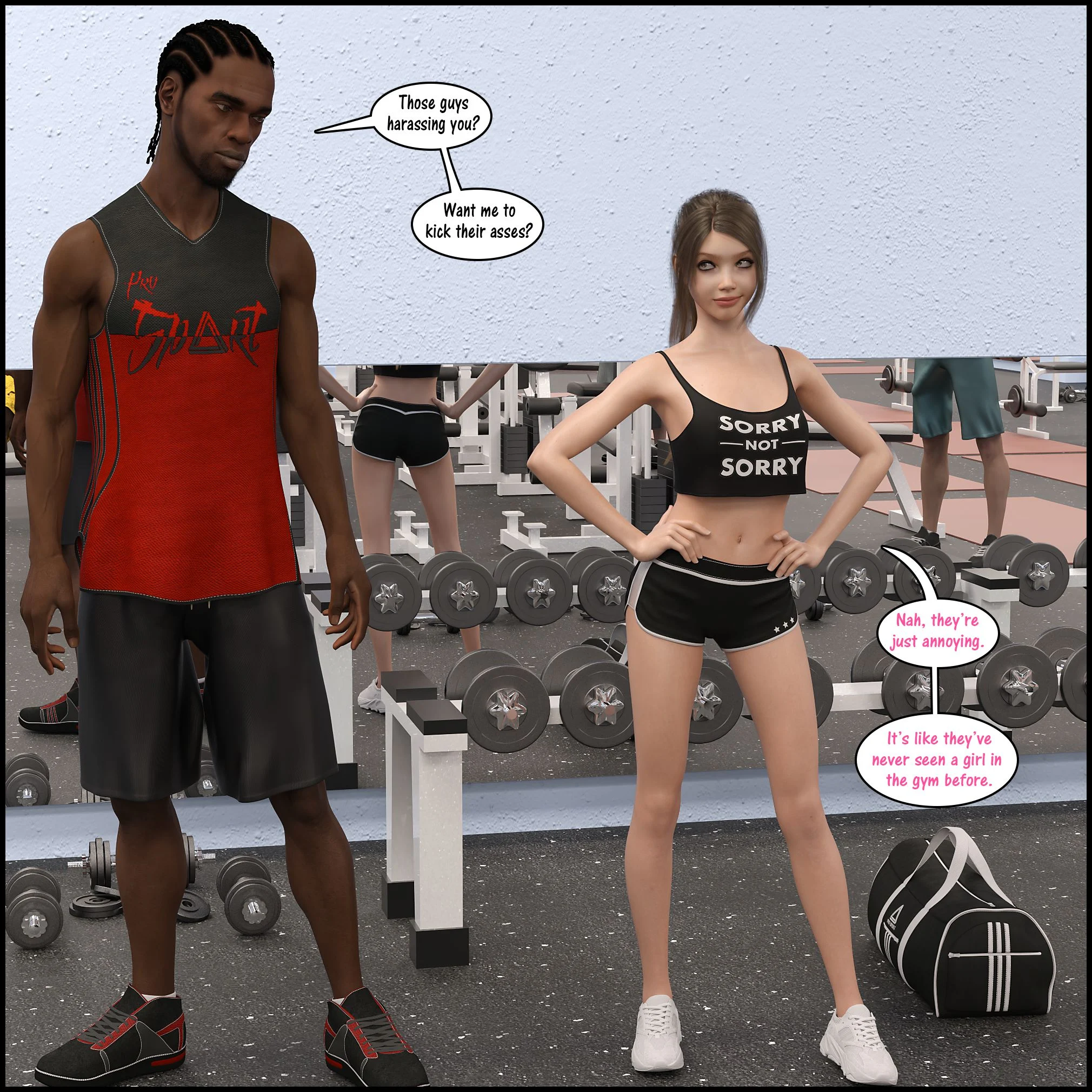 Natasha’s Workout [DarkLord] 1 . Natasha's Workout - Chapter 1 [DarkLord] – page 42