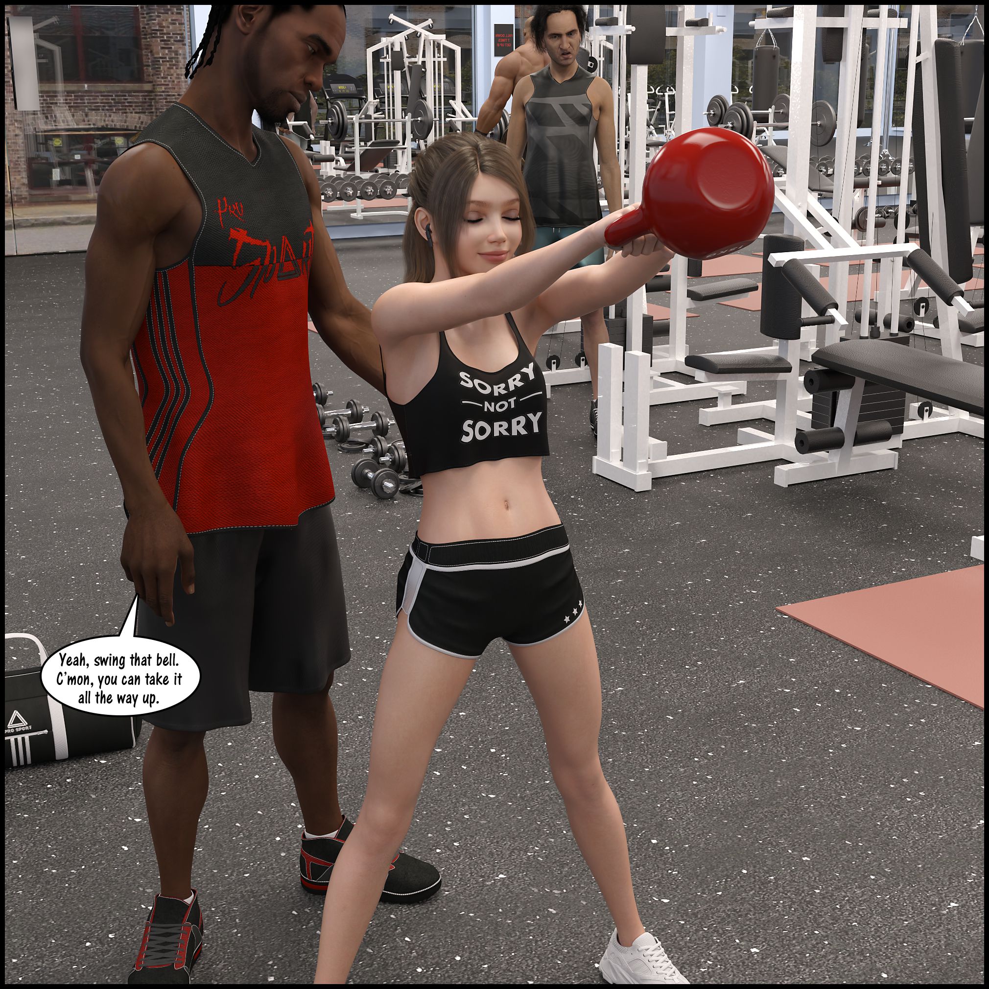 Natasha’s Workout [DarkLord] 1 . Natasha's Workout - Chapter 1 [DarkLord] – page 49