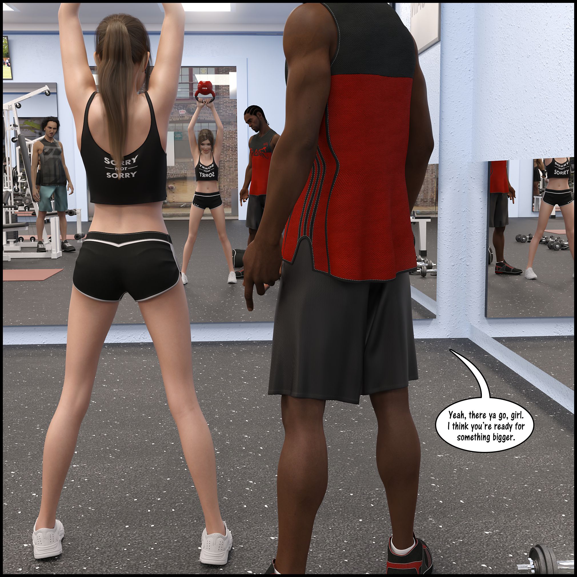 Natasha’s Workout [DarkLord] 1 . Natasha's Workout - Chapter 1 [DarkLord] – page 50