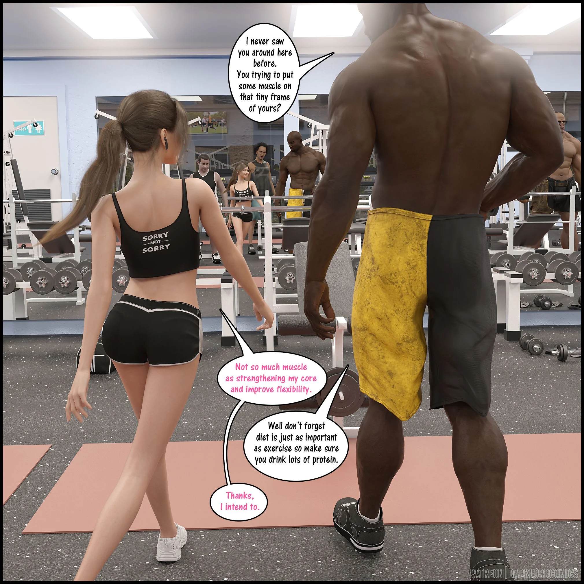 Natasha’s Workout [DarkLord] 1 . Natasha's Workout - Chapter 1 [DarkLord] – page 55
