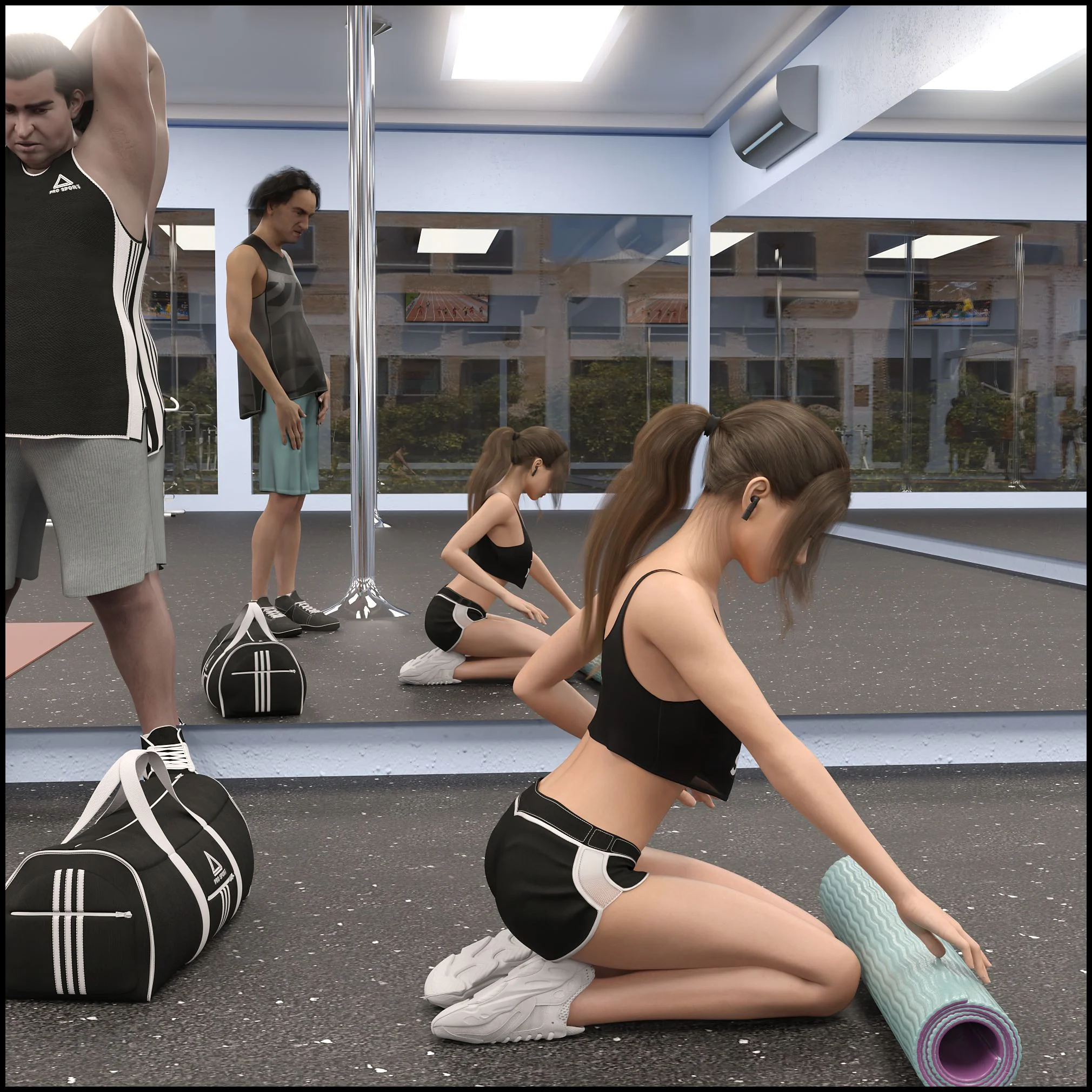 Natasha’s Workout [DarkLord] 1 . Natasha's Workout - Chapter 1 [DarkLord] – page 7