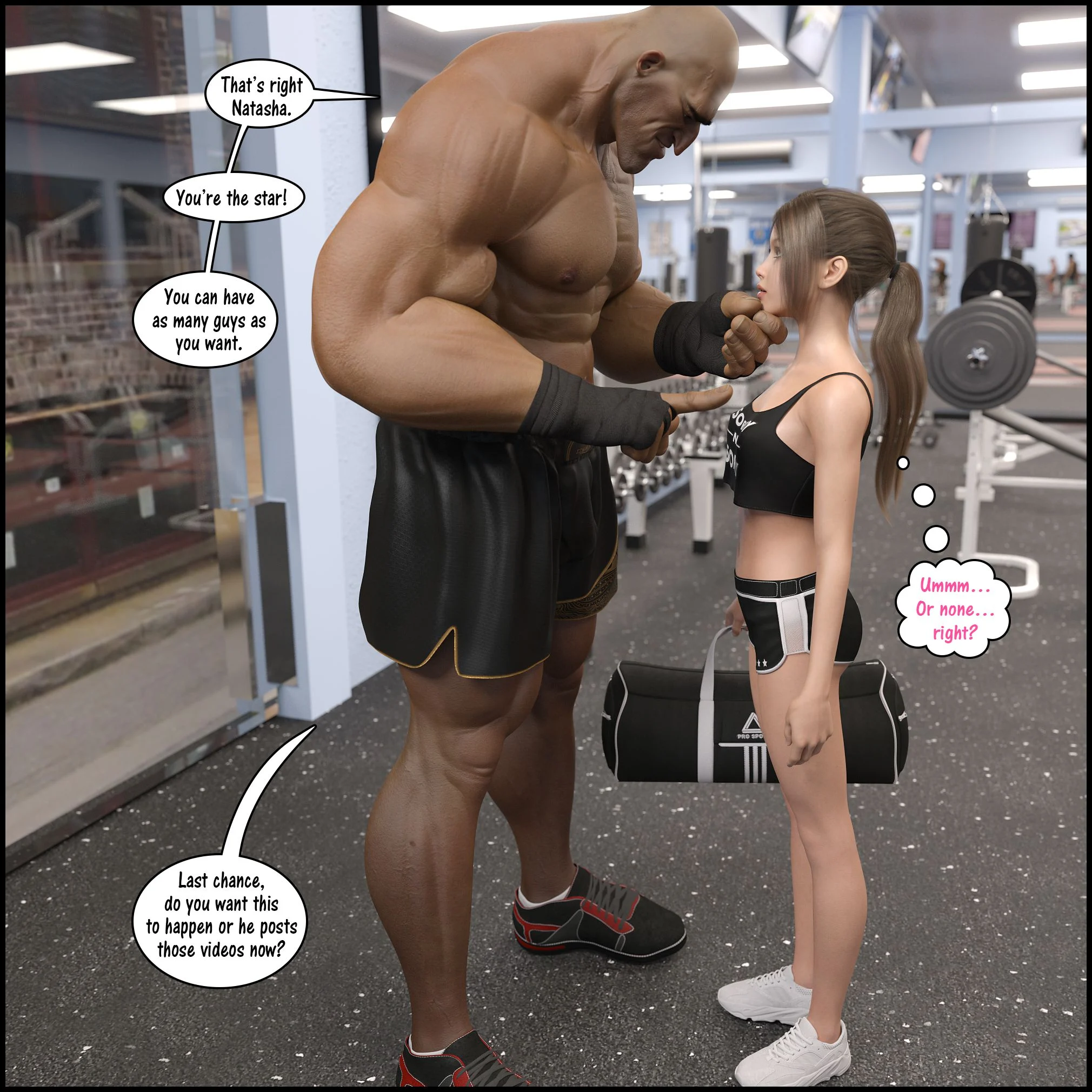 Natasha’s Workout [DarkLord] 1 . Natasha's Workout - Chapter 1 [DarkLord] – page 72