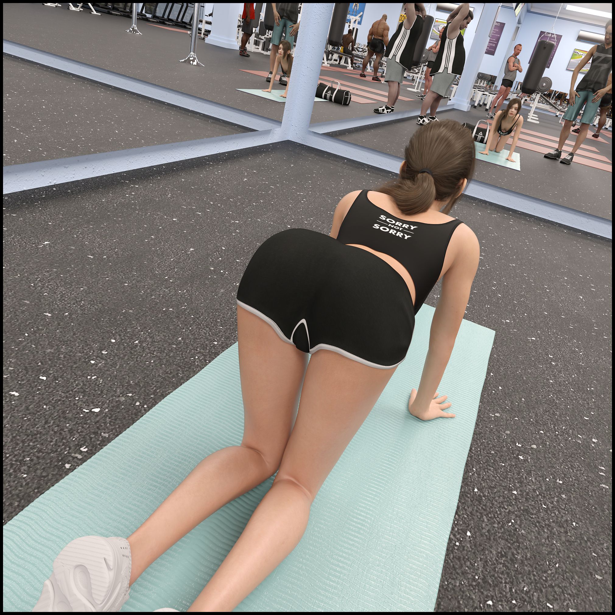 Natasha’s Workout [DarkLord] 1 . Natasha's Workout - Chapter 1 [DarkLord] – page 9