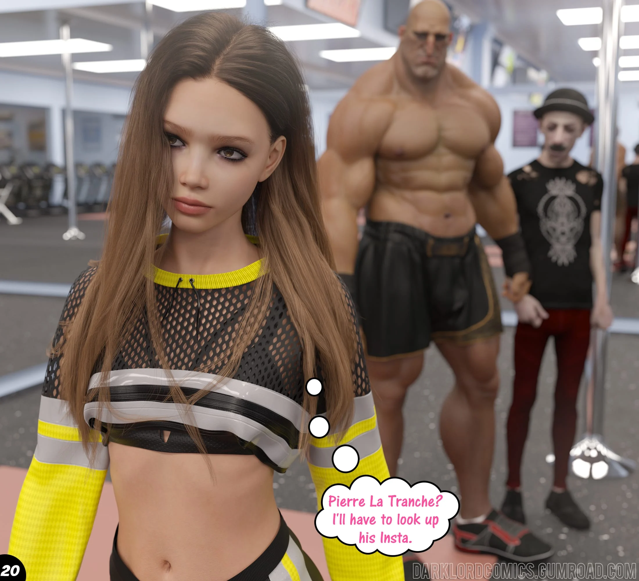 Natasha’s Workout [DarkLord] 2 . Natasha's Workout - Chapter 2 [DarkLord] – page 21