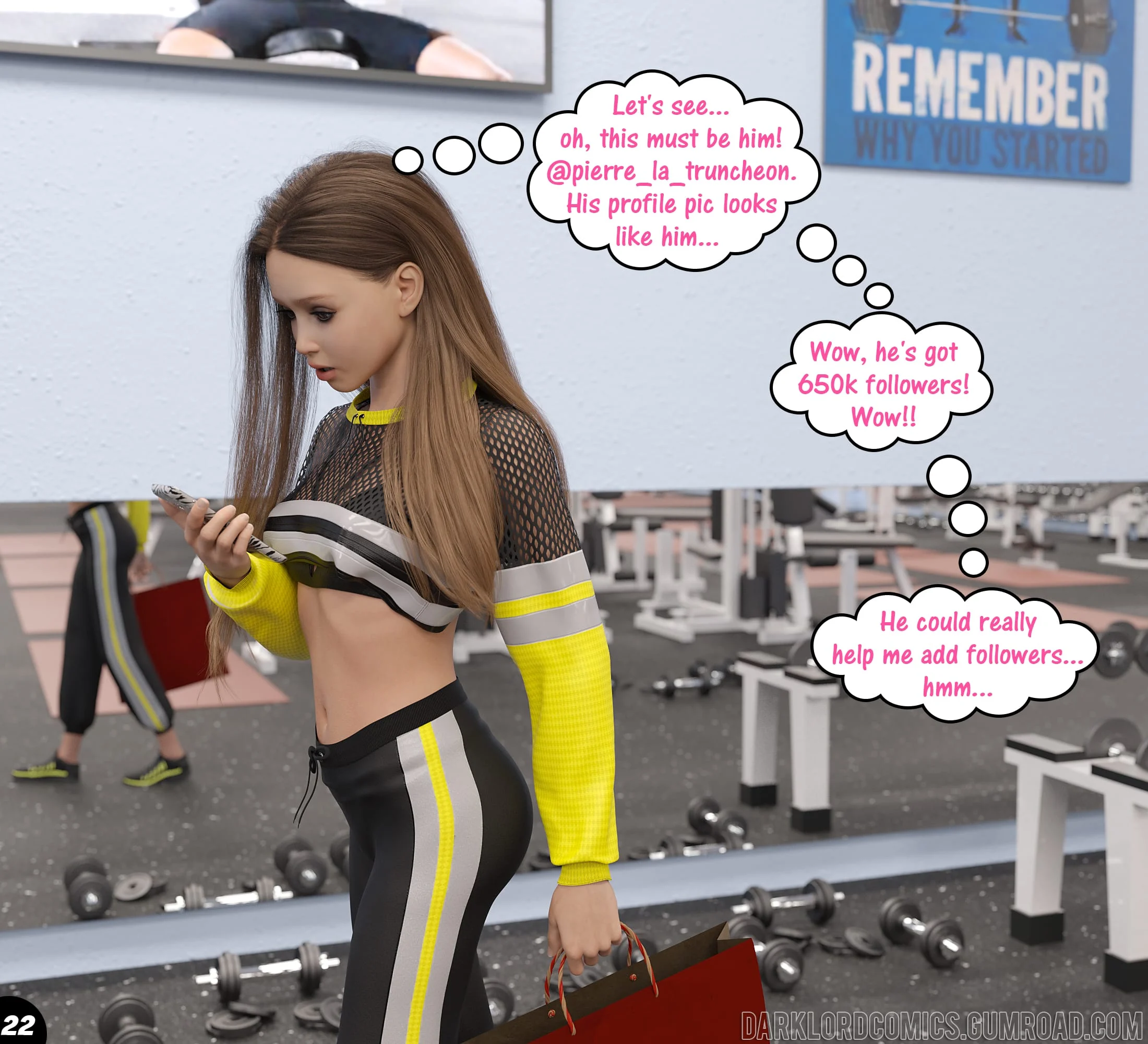 Natasha’s Workout [DarkLord] 2 . Natasha's Workout - Chapter 2 [DarkLord] – page 23
