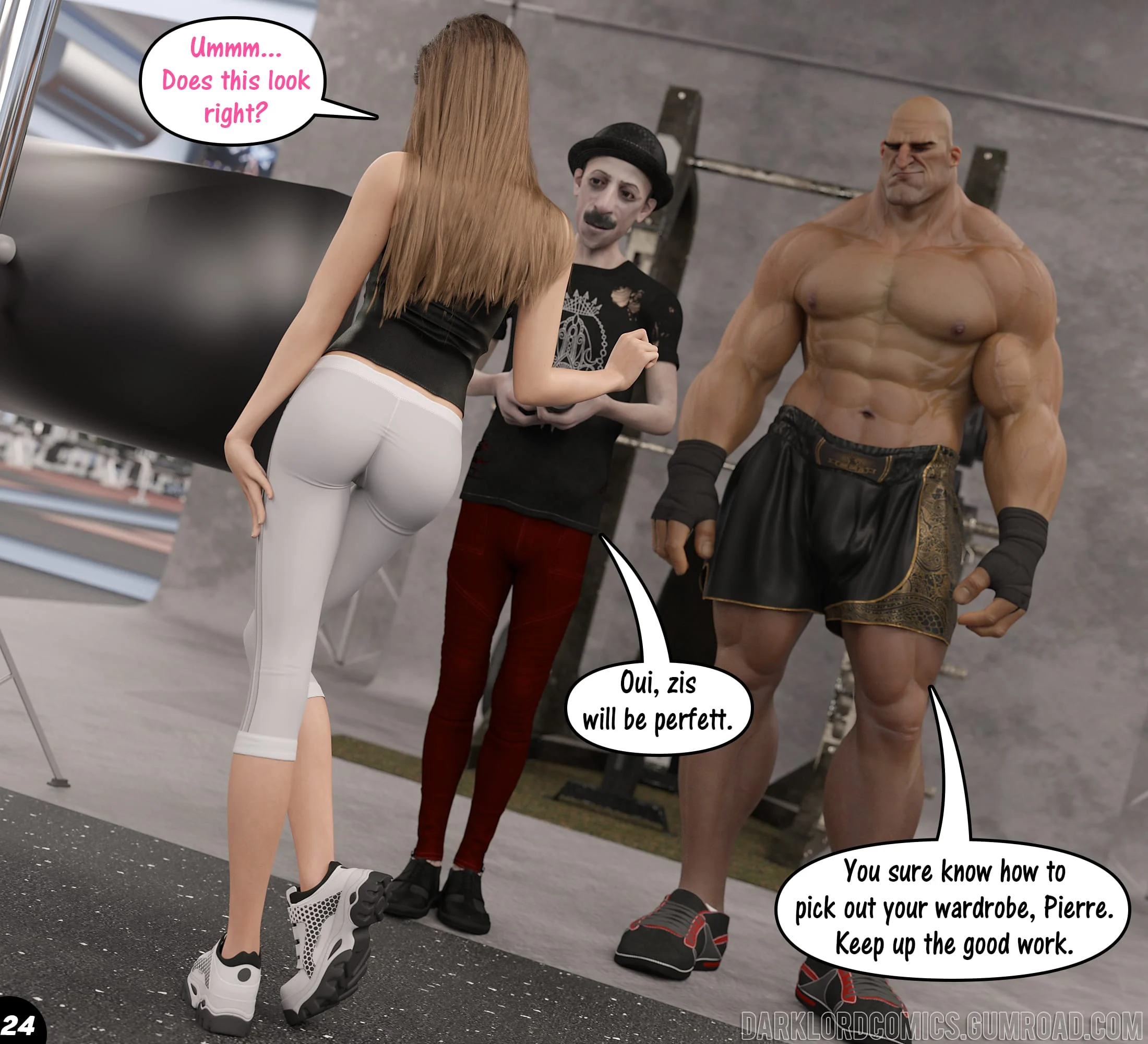 Natasha’s Workout [DarkLord] 2 . Natasha's Workout - Chapter 2 [DarkLord] – page 25