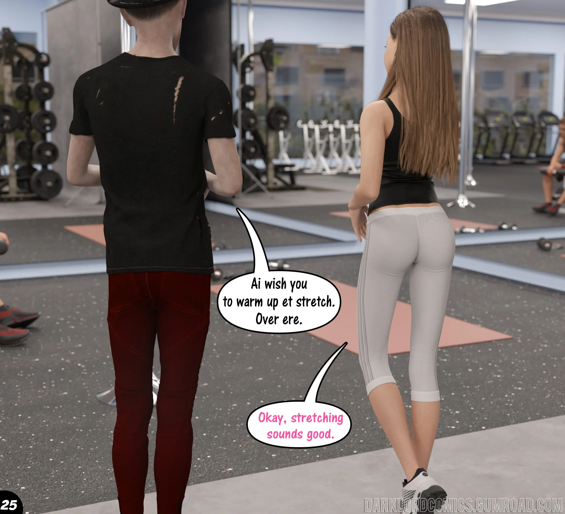 Natasha’s Workout [DarkLord] 2 . Natasha's Workout - Chapter 2 [DarkLord] – page 26