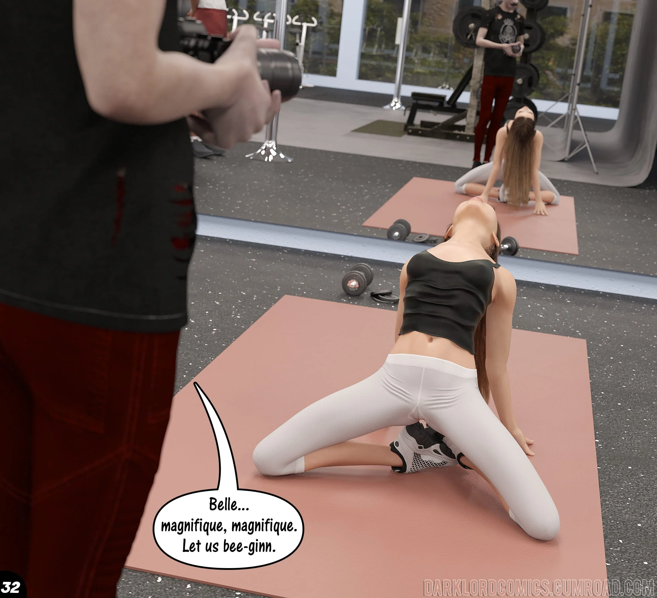 Natasha’s Workout [DarkLord] 2 . Natasha's Workout - Chapter 2 [DarkLord] – page 33