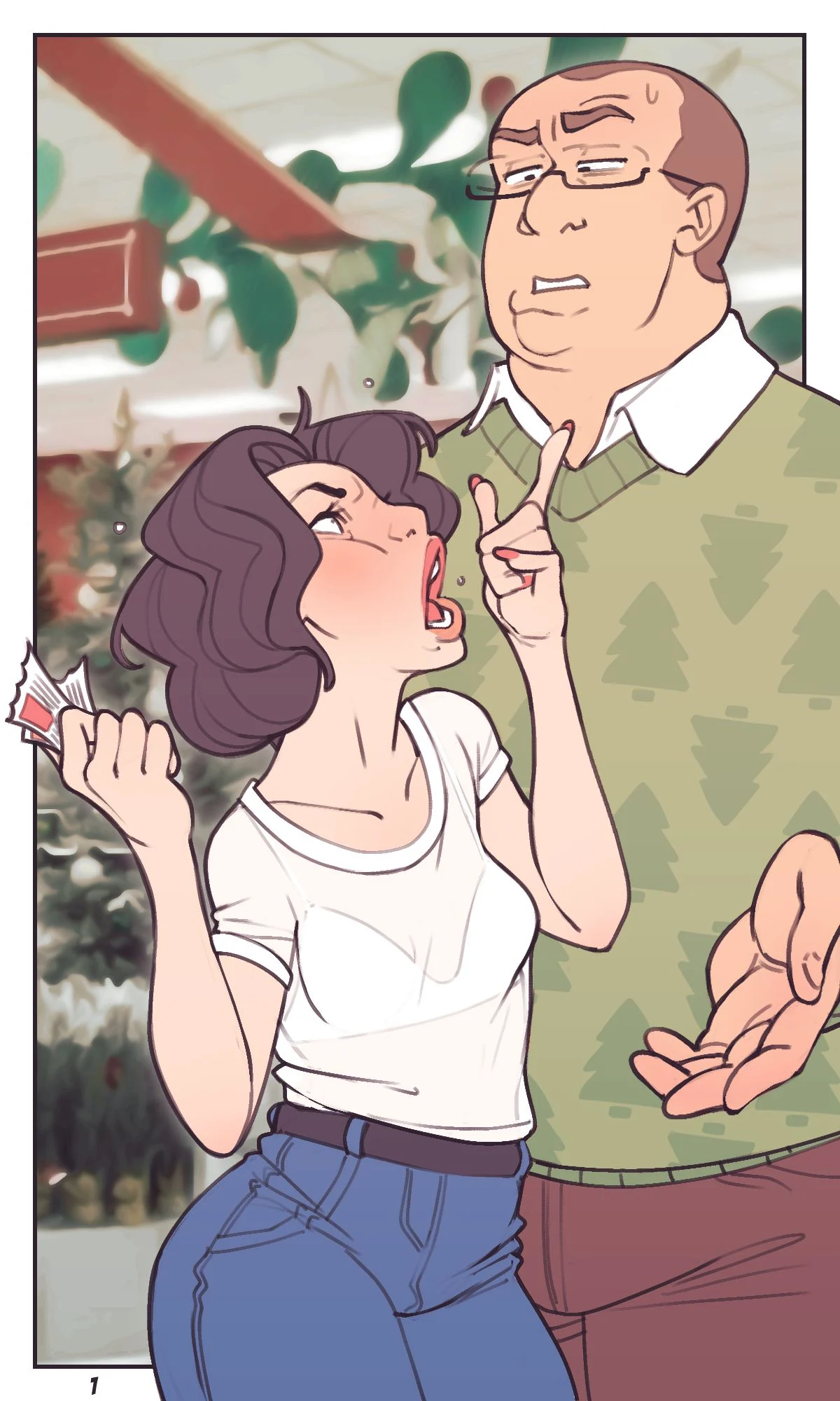 Short comics [NotEnoughMilk] Kristmas Karen - [NotEnoughMilk] – page 3