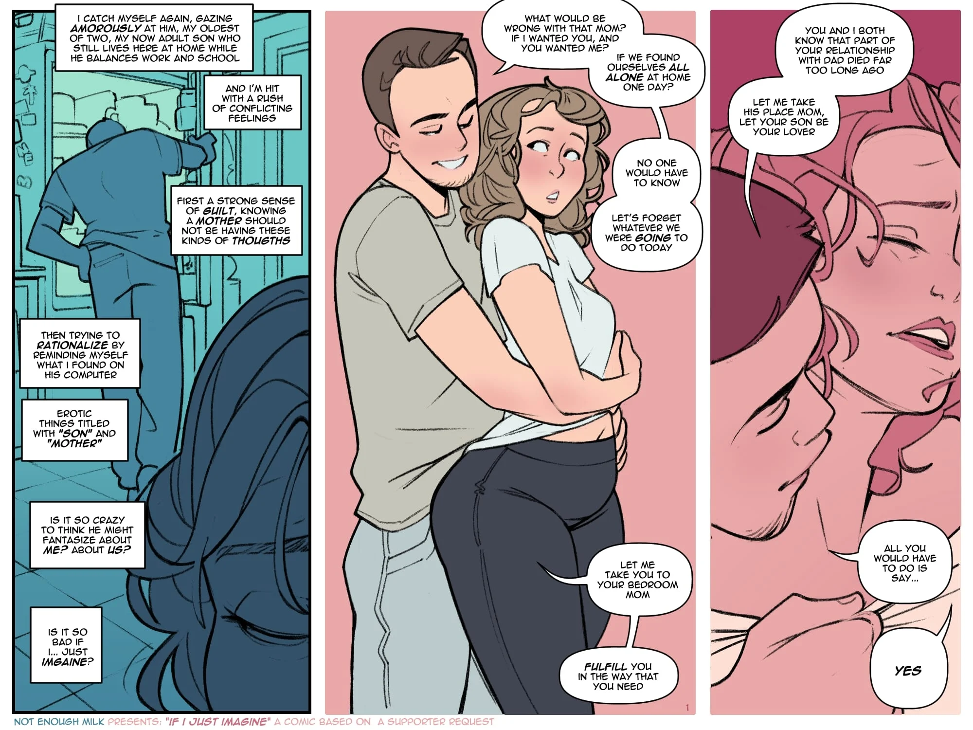 If I Just Imagine [NotEnoughMilk] 1 . If I Just Imagine - Chapter 1 [NotEnoughMilk] – page 1