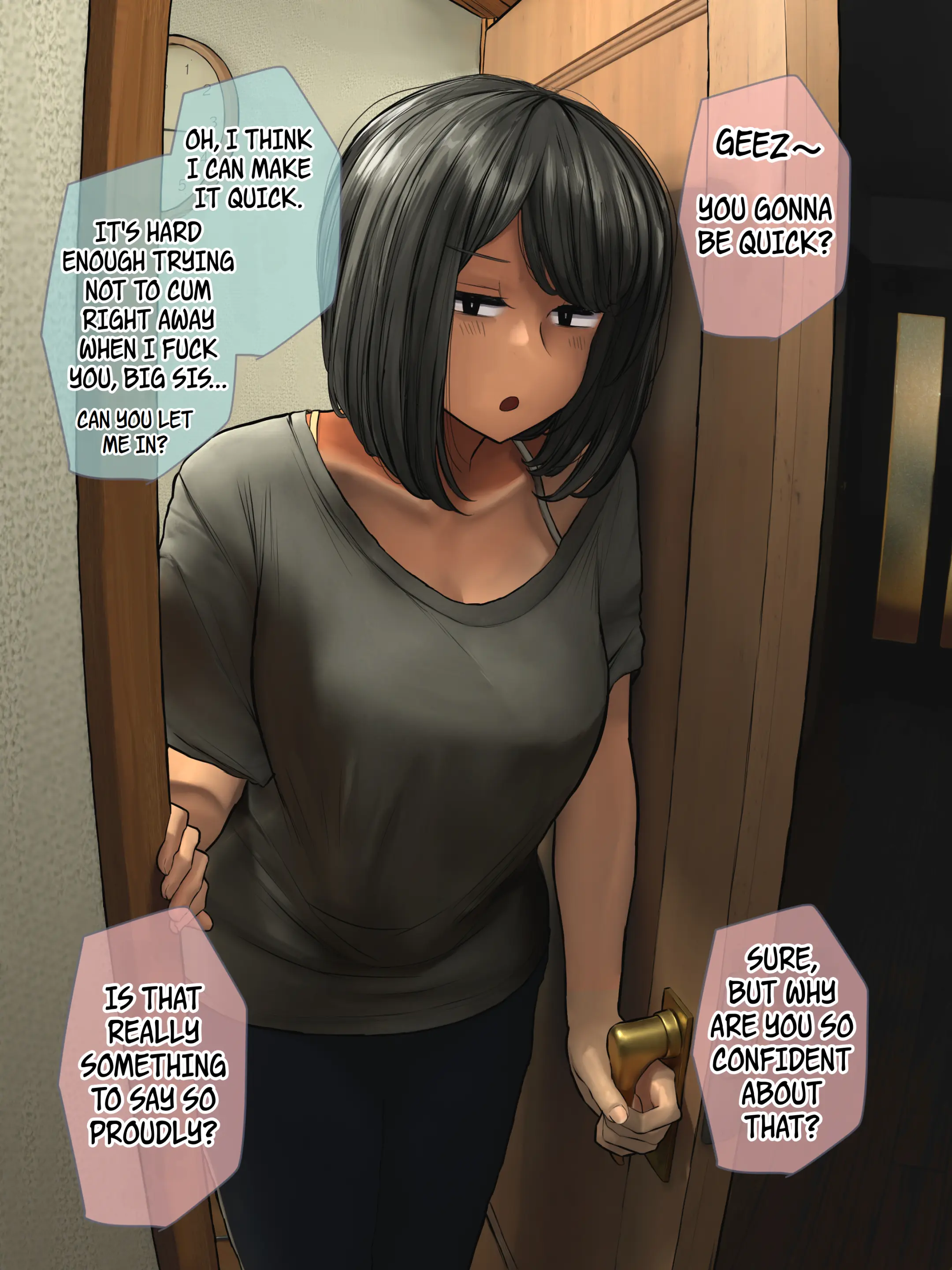 Kurokami no Onee-chan Matome | Summary of Black-Haired Older Sisters Chapter 1 – page 79