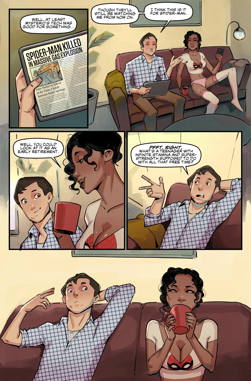 Spider-Man Homecoming Ending [Disclaimer] 1 . Spider-Man Homecoming Ending - Chapter 1 [Disclaimer] – page 1