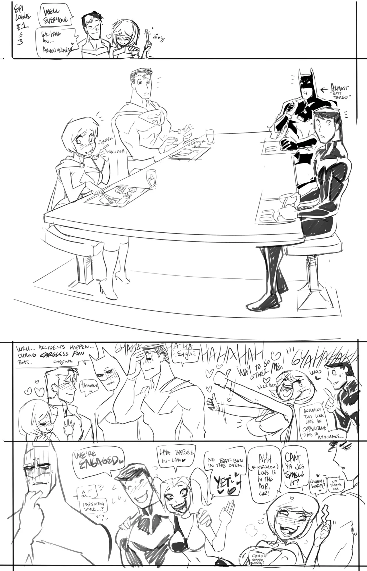 Red Hood x Supergirl - Venom Rager (Fred Perry) [Justice League] Chapter 1 – page 2
