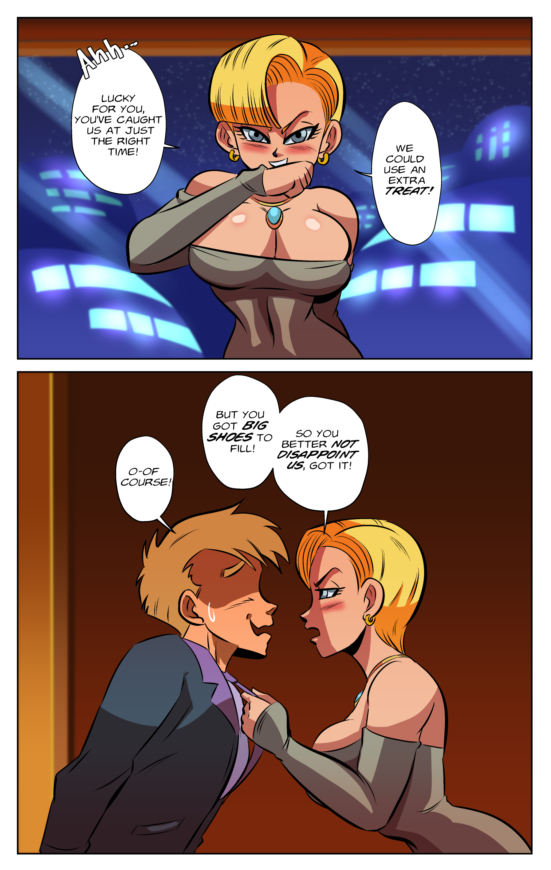 Girls Night Out (Dragon Ball Super) [FunsexyDB] Chapter 1 – page 37