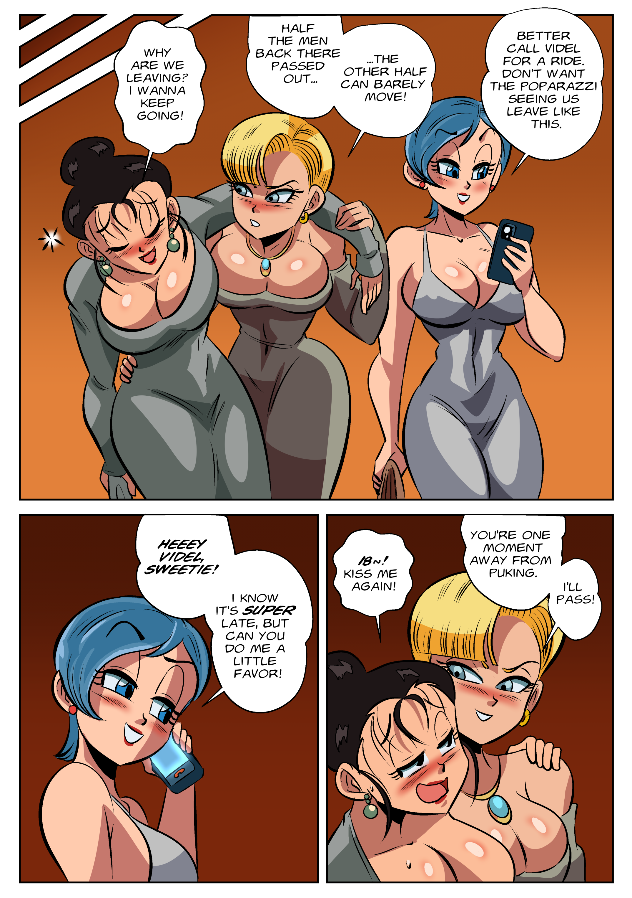 Girls Night Out (Dragon Ball Super) [FunsexyDB] Chapter 1 – page 59