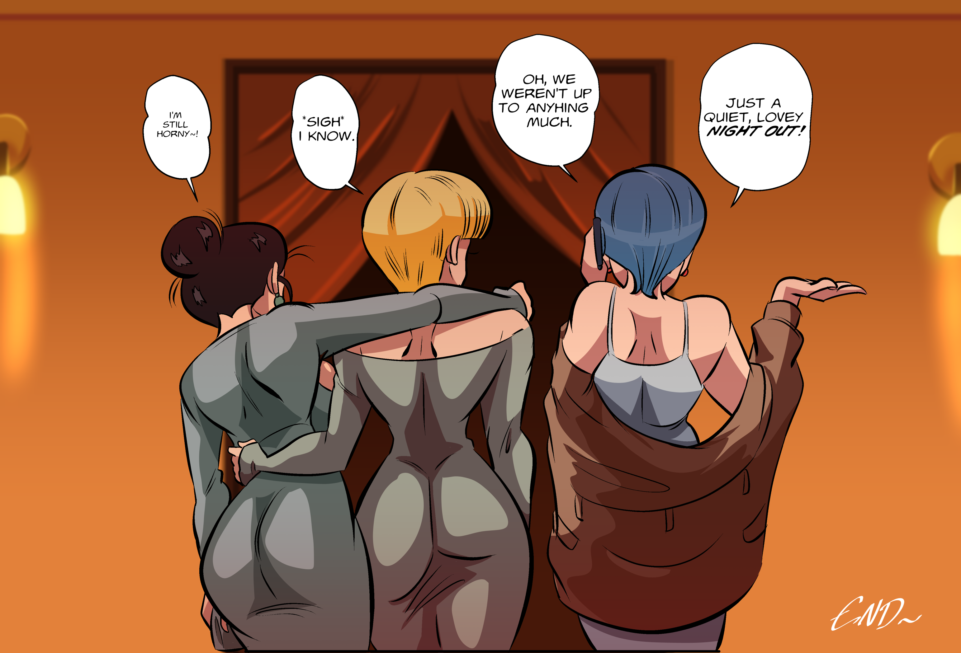 Girls Night Out (Dragon Ball Super) [FunsexyDB] Chapter 1 – page 60