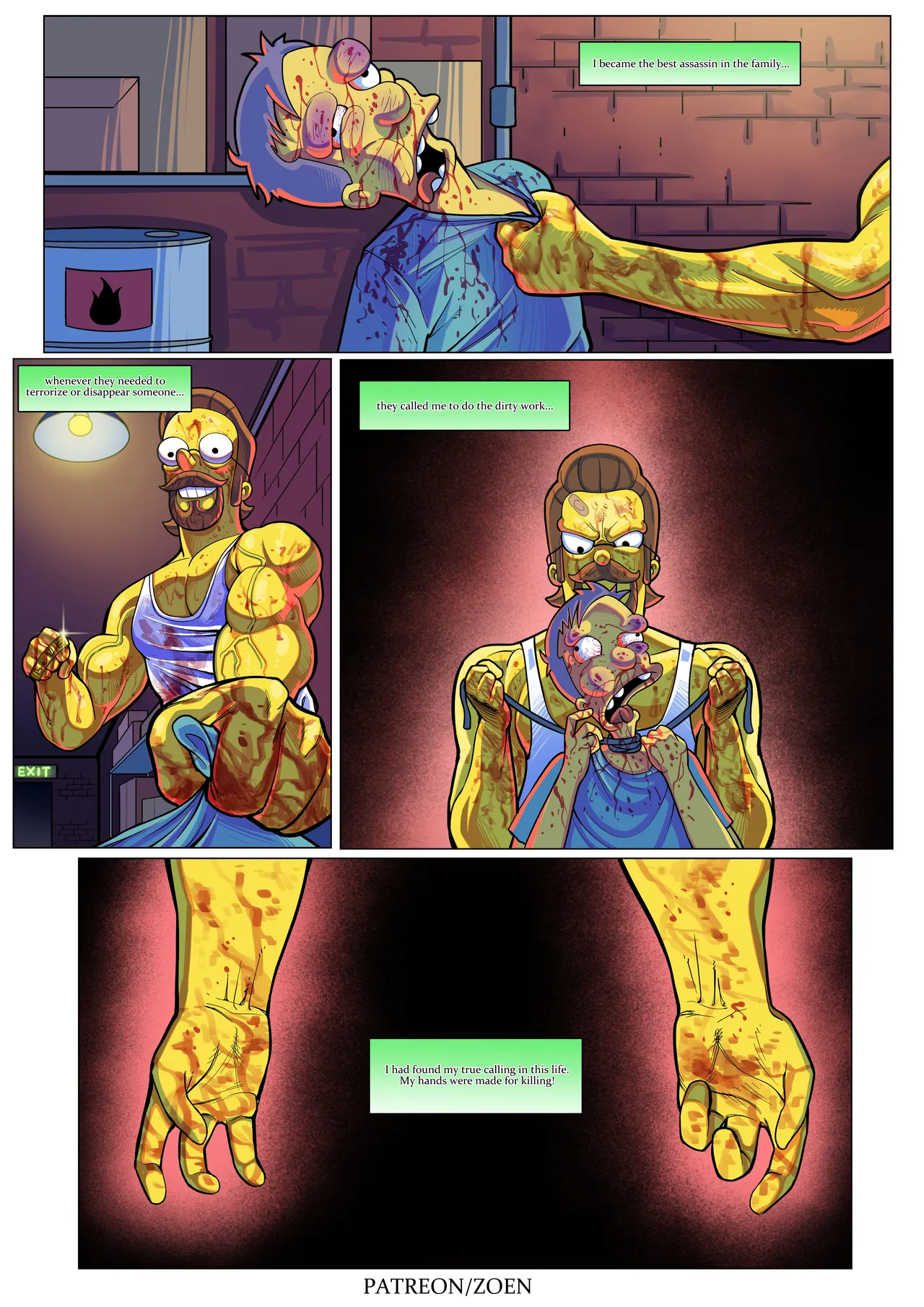Bad Boy (The Simpsons) [Zoen] Chapter 1 – page 8