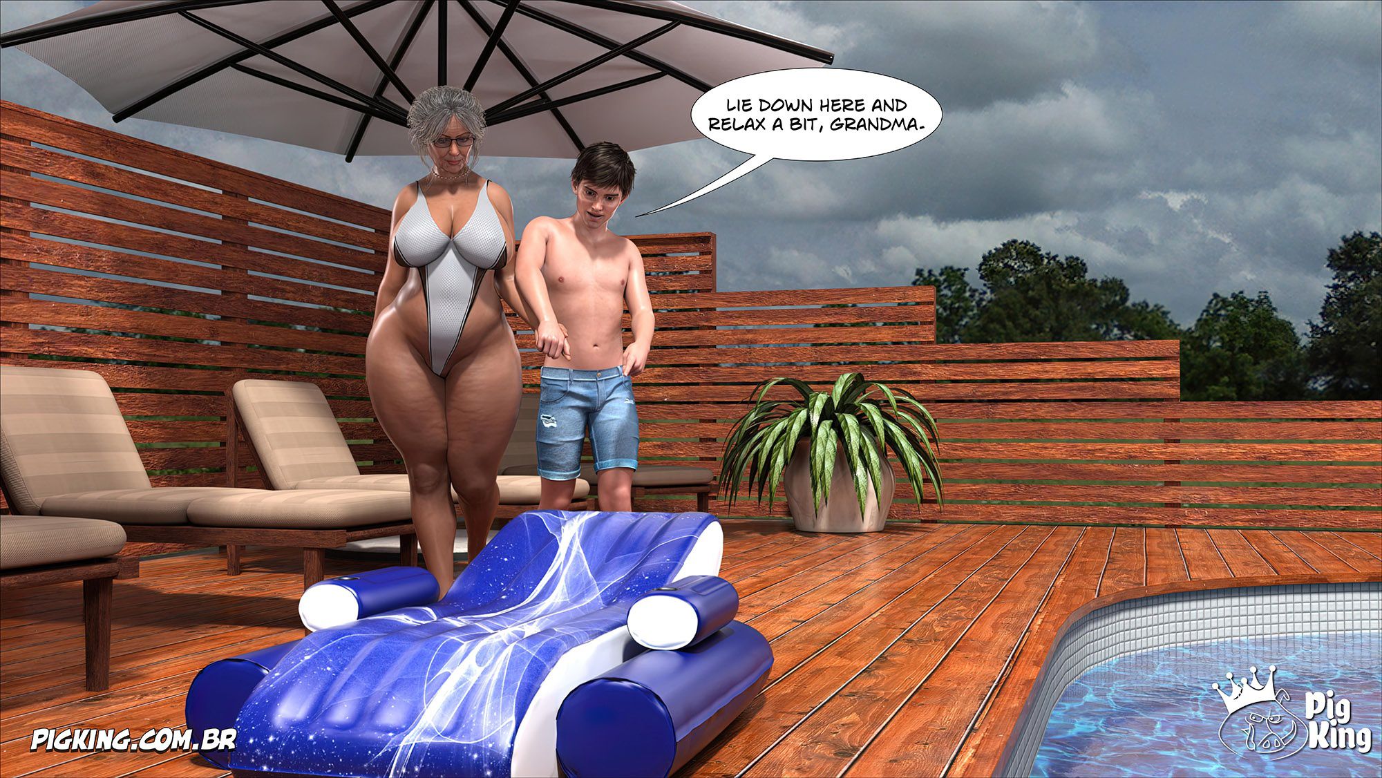 Love Me Tender [CrazyDad3D] 18 . Love Me Tender - Chapter 18 [CrazyDad3D] – page 47