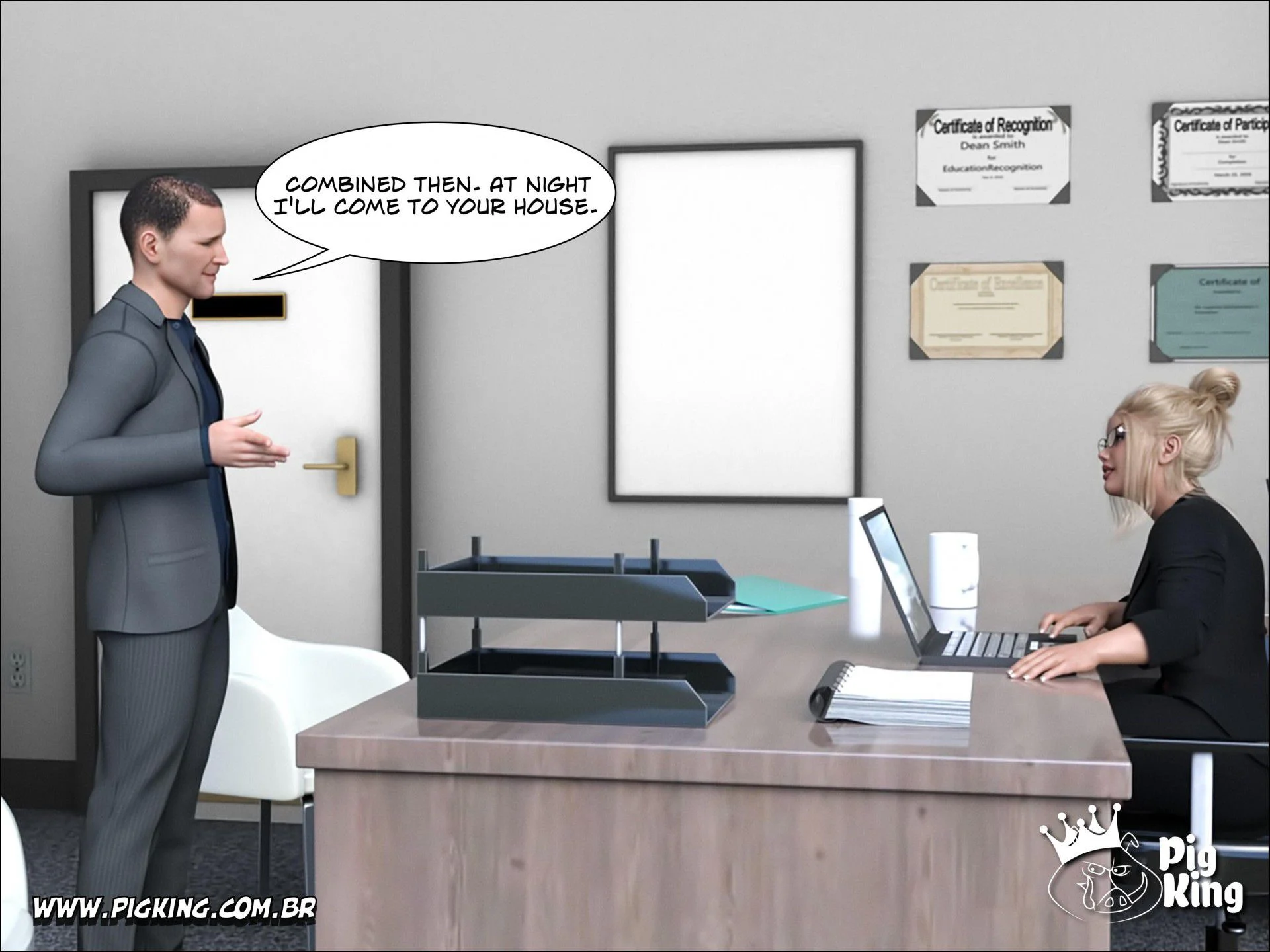 An Insatiable School Principle – Samira, Renan, Darlene [PigKing] 2 . Amnesia - Samira - Chapter 1 [PigKing] – page 62