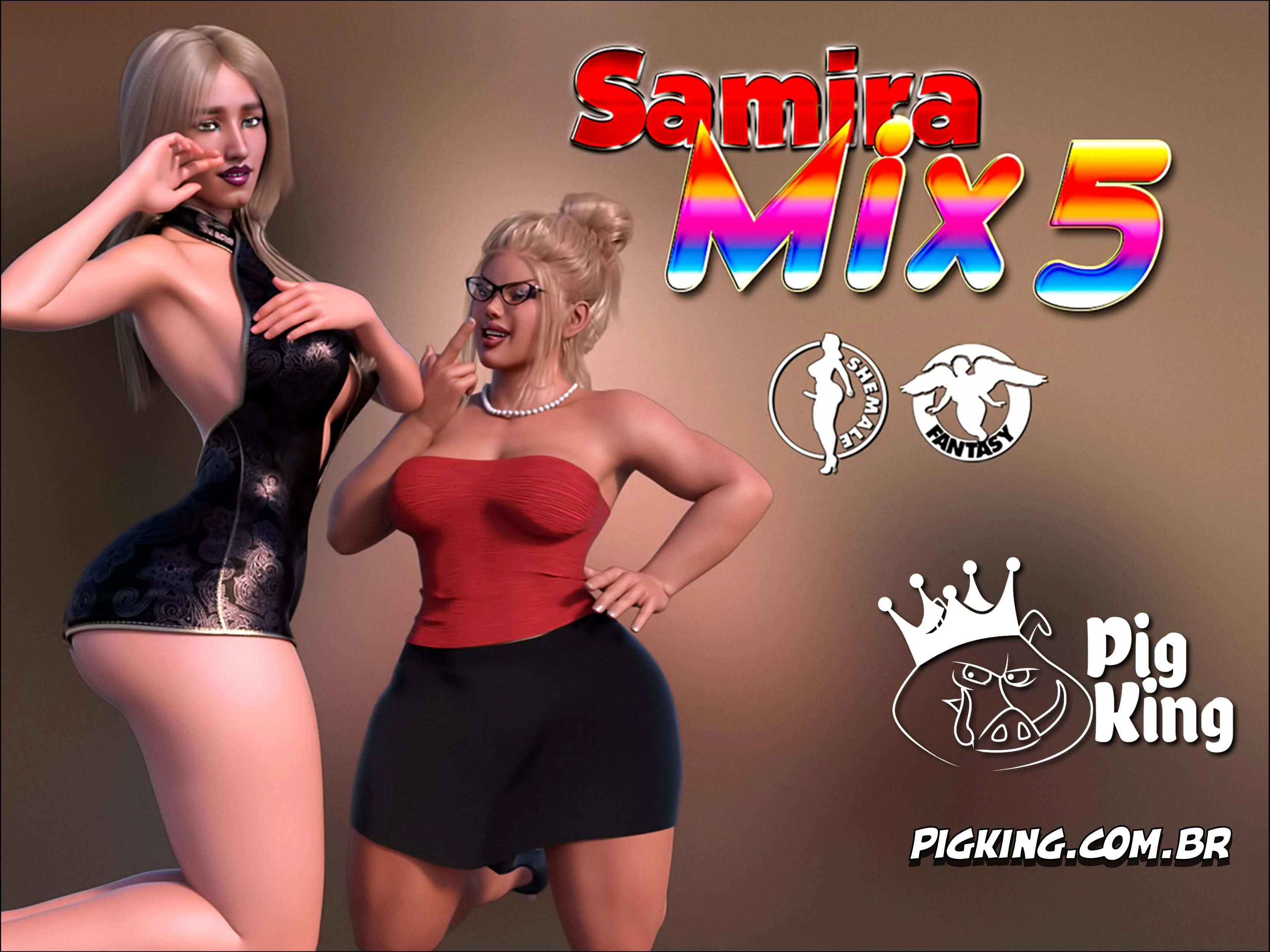 An Insatiable School Principle – Samira, Renan, Darlene [PigKing] 6 . Mix - Renan, Samira, Carlos - Chapter 2 [PigKing] – page 1
