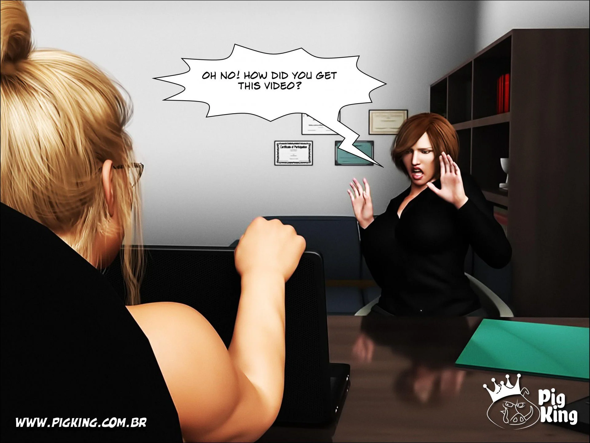 An Insatiable School Principle – Samira, Renan, Darlene [PigKing] 5 . Mix - Darlene, Renan, Samira, Carlos - Chapter 1 [PigKing] – page 19