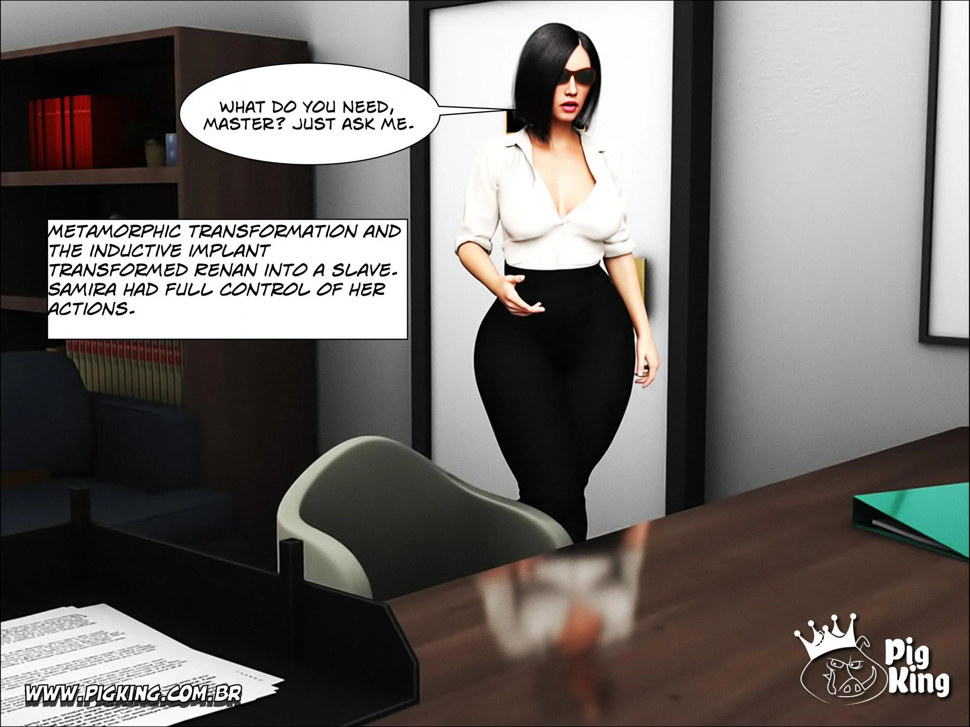 An Insatiable School Principle – Samira, Renan, Darlene [PigKing] 5 . Mix - Darlene, Renan, Samira, Carlos - Chapter 1 [PigKing] – page 25
