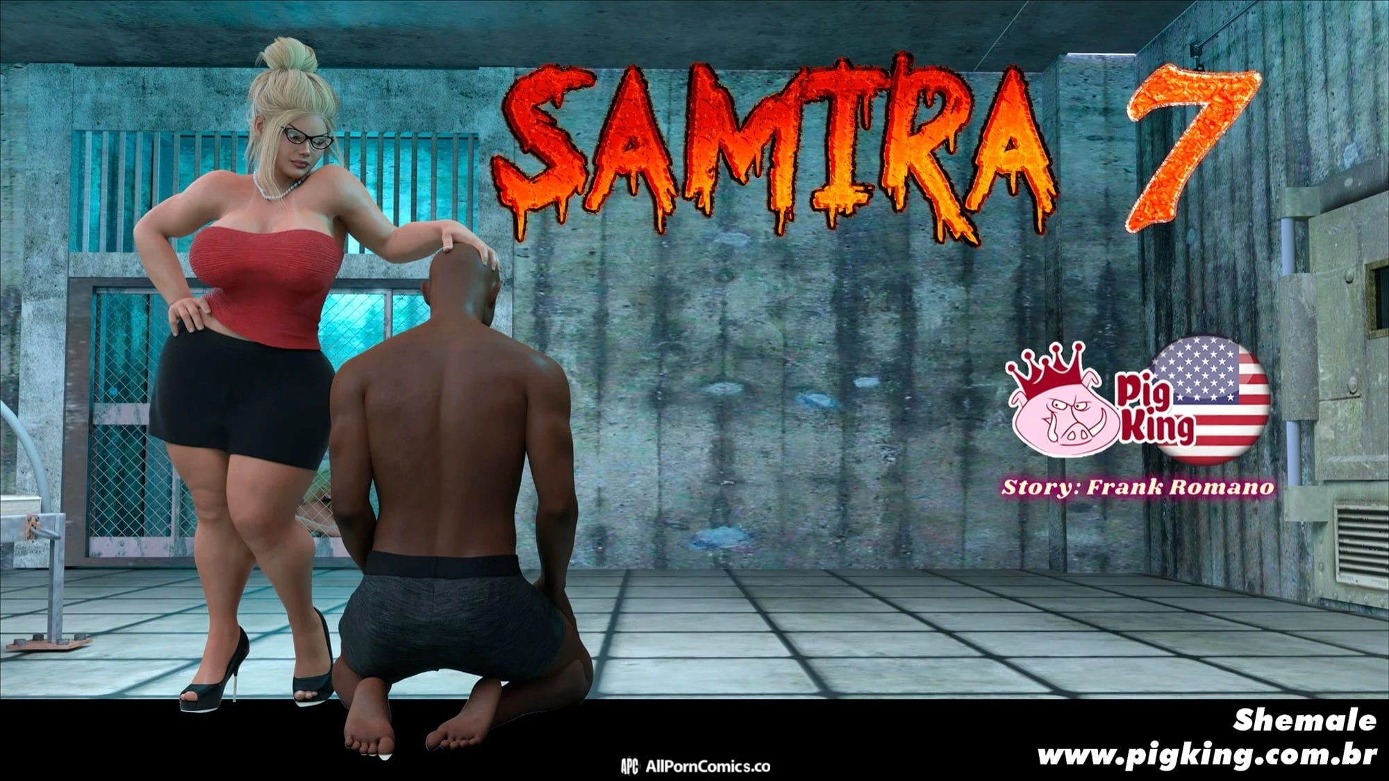 An Insatiable School Principle – Samira, Renan, Darlene [PigKing] 7 . Samira - Chapter 7 [PigKing] – page 1