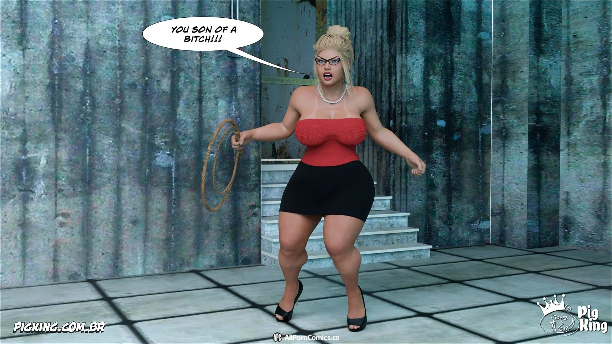 An Insatiable School Principle – Samira, Renan, Darlene [PigKing] 7 . Samira - Chapter 7 [PigKing] – page 39
