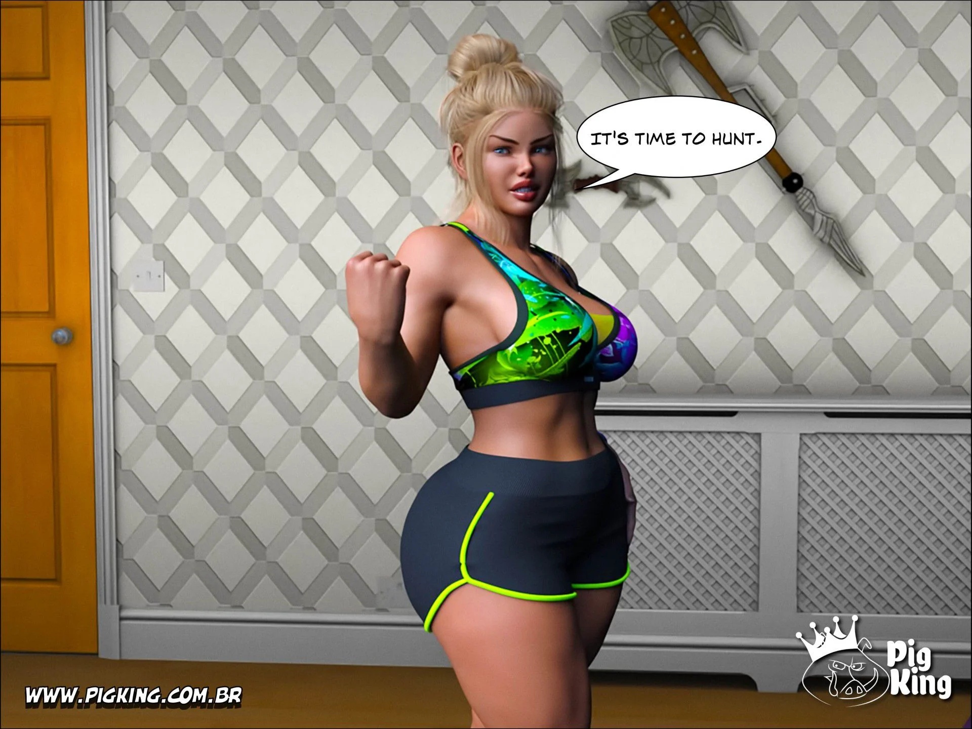An Insatiable School Principle – Samira, Renan, Darlene [PigKing] 3 . Amnesia - Samira, Renan - Chapter 2 [PigKing] – page 10