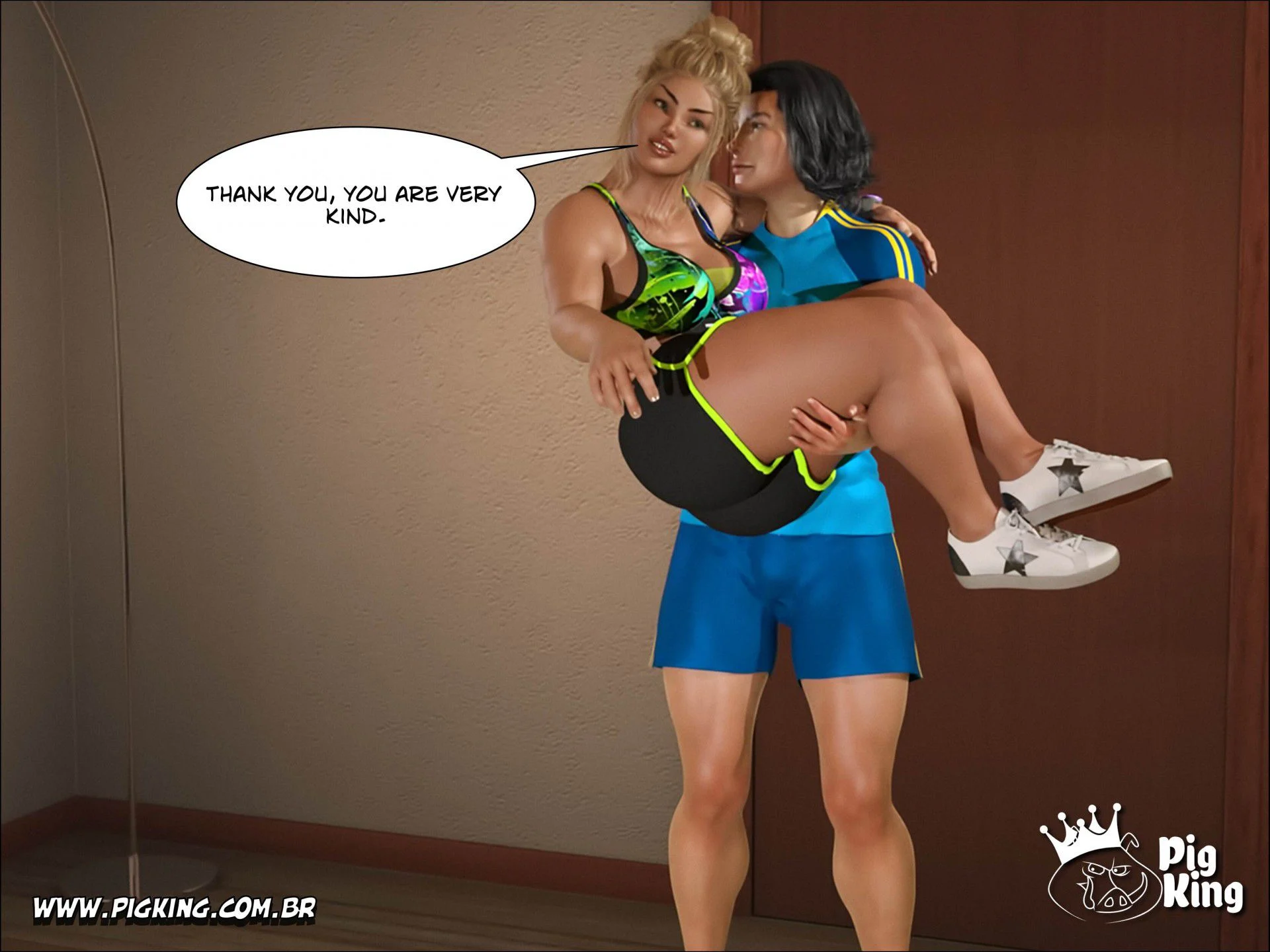 An Insatiable School Principle – Samira, Renan, Darlene [PigKing] 3 . Amnesia - Samira, Renan - Chapter 2 [PigKing] – page 23