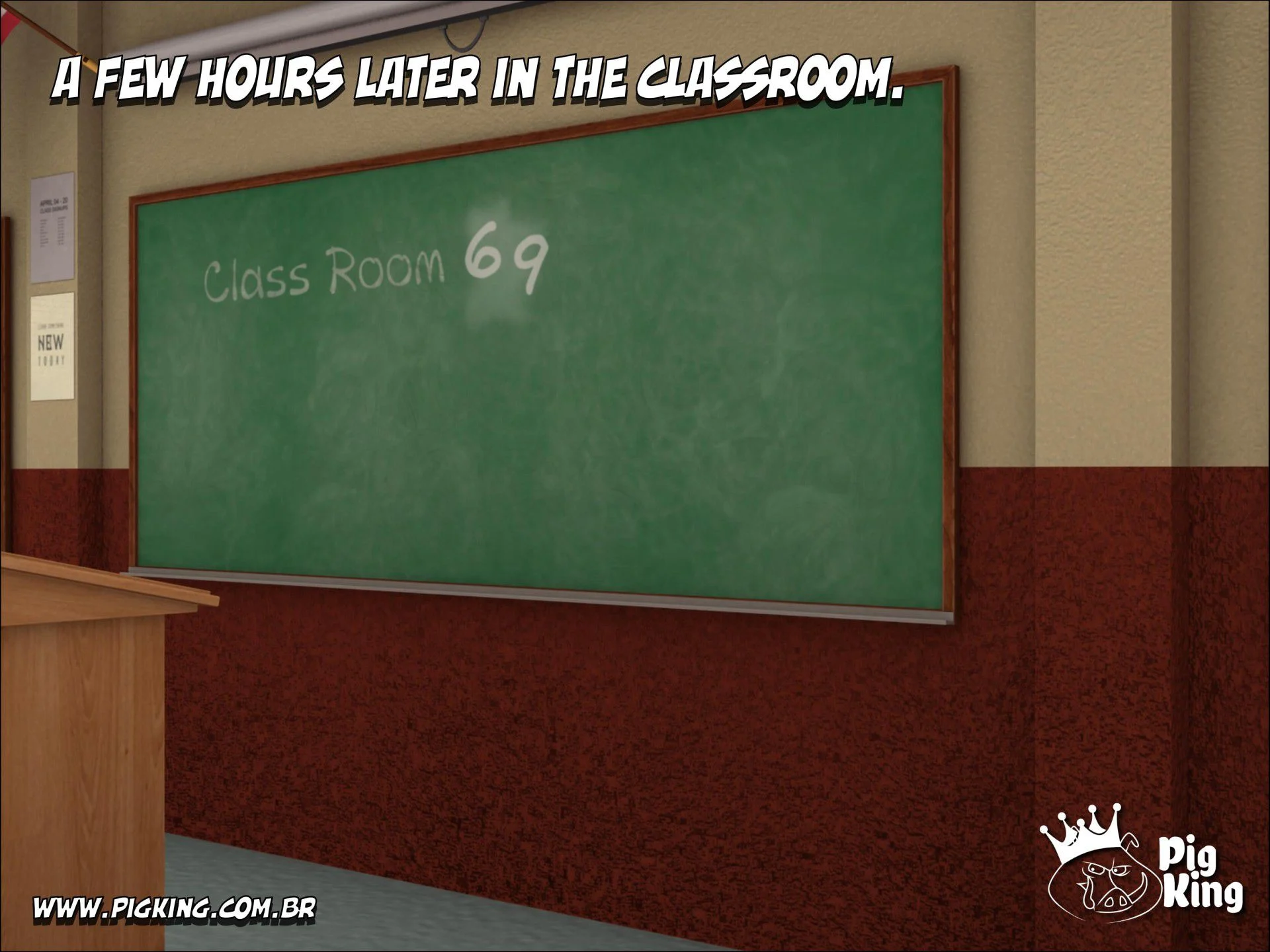 An Insatiable School Principle – Samira, Renan, Darlene [PigKing] 1 . An Insatiable School Principle - Samira - Chapter 1 [PigKing] – page 14