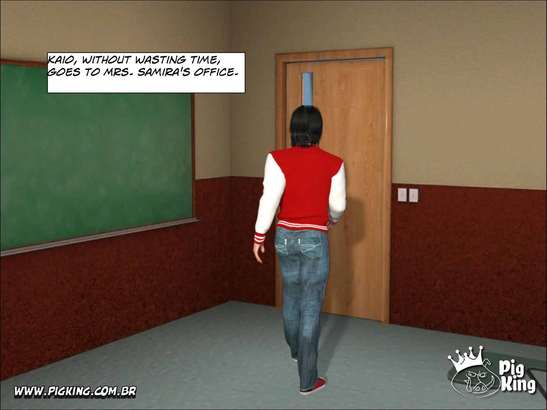 An Insatiable School Principle – Samira, Renan, Darlene [PigKing] 1 . An Insatiable School Principle - Samira - Chapter 1 [PigKing] – page 15