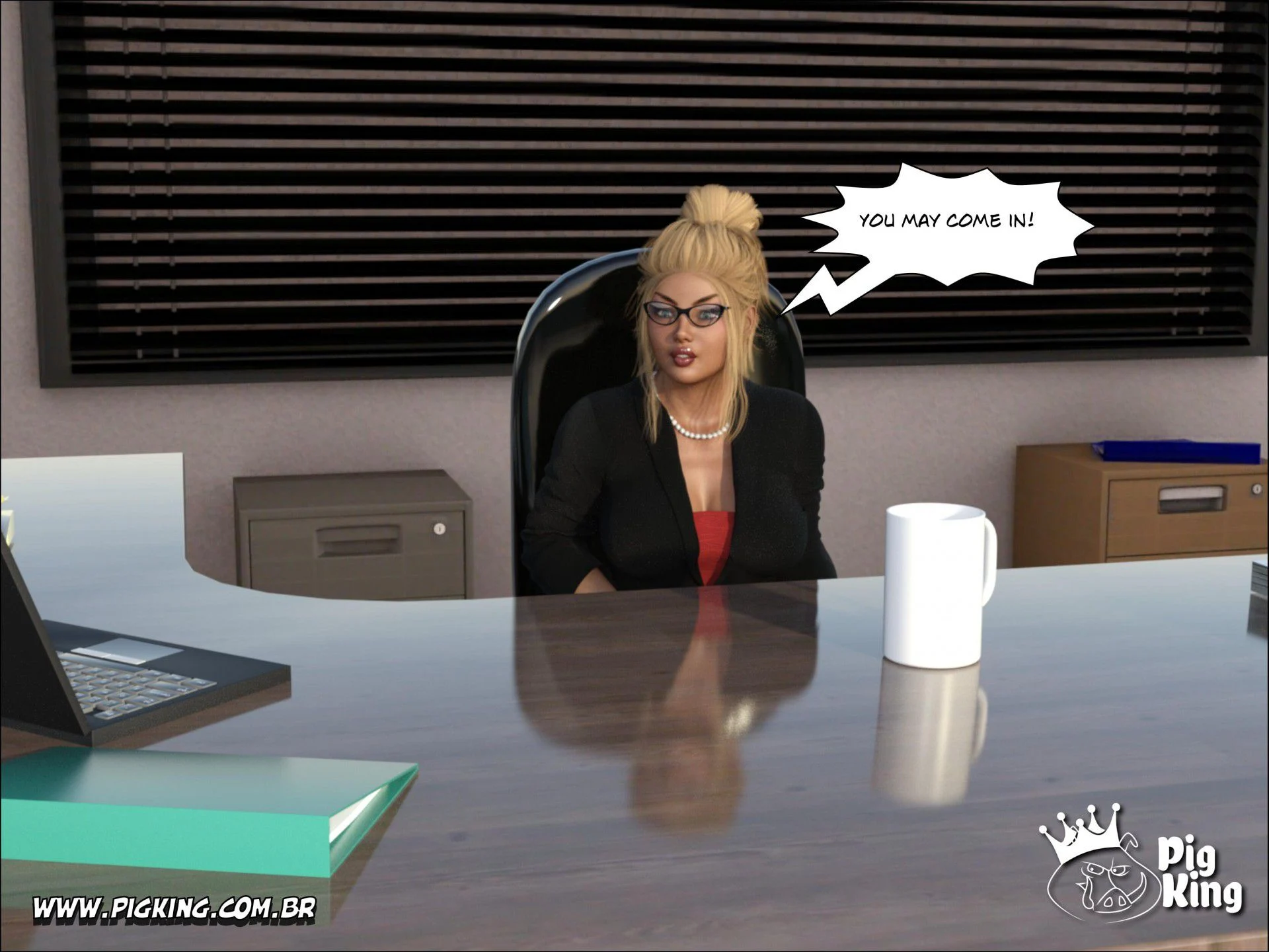 An Insatiable School Principle – Samira, Renan, Darlene [PigKing] 1 . An Insatiable School Principle - Samira - Chapter 1 [PigKing] – page 18