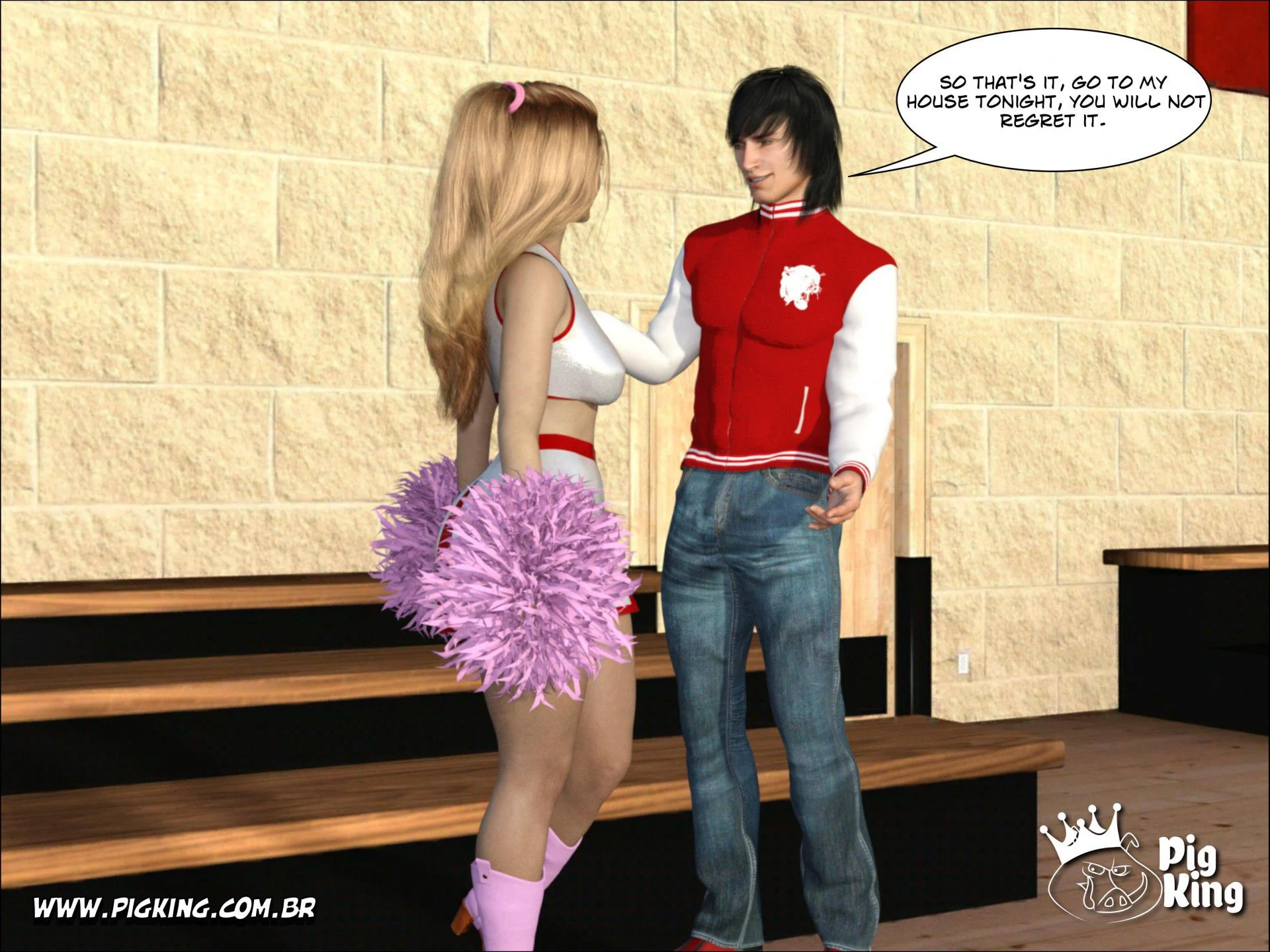 An Insatiable School Principle – Samira, Renan, Darlene [PigKing] 1 . An Insatiable School Principle - Samira - Chapter 1 [PigKing] – page 5
