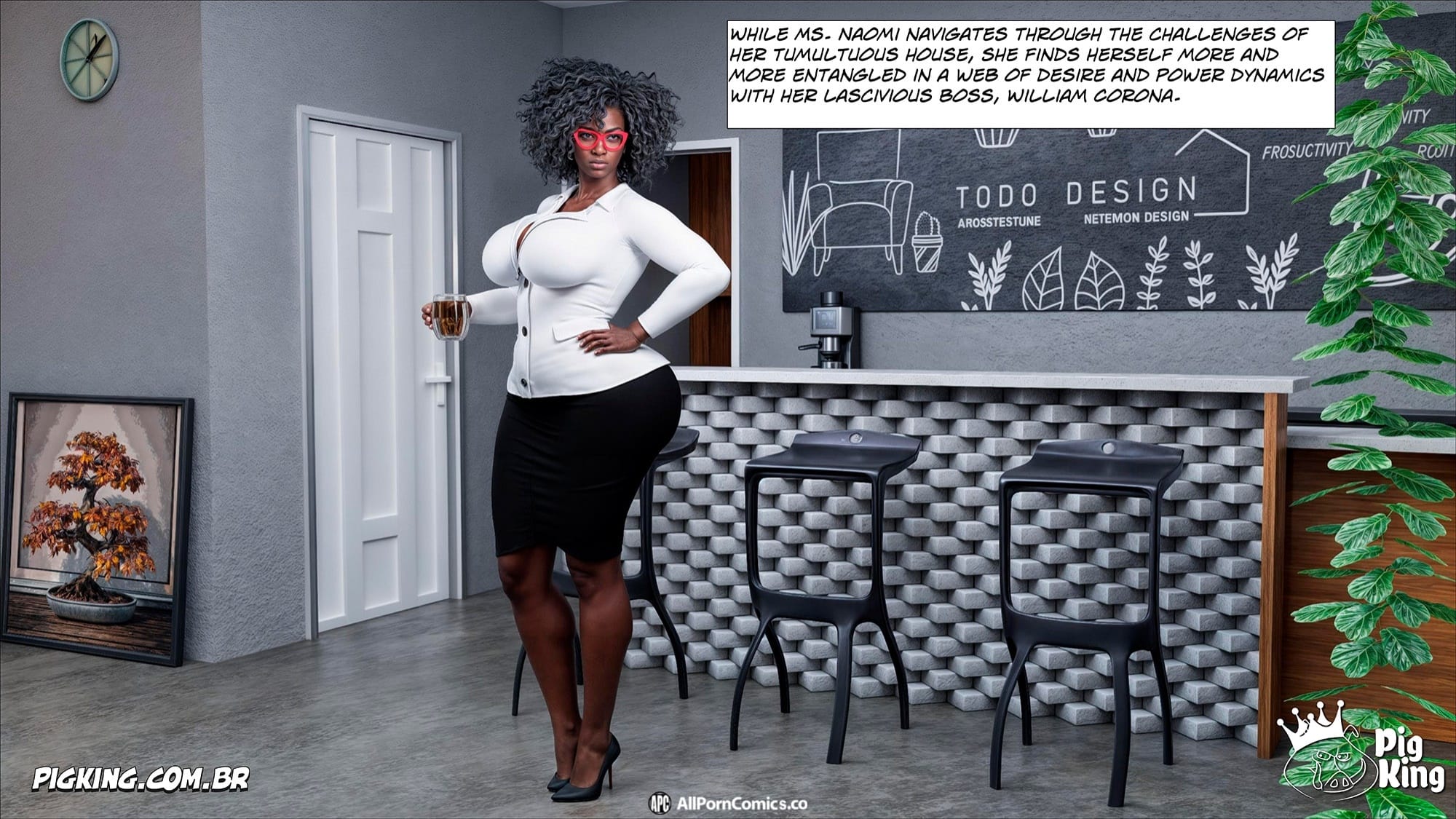 The Office [CrazyDad3D] 1 . The Office - Chapter 1 [CrazyDad3D] – page 2