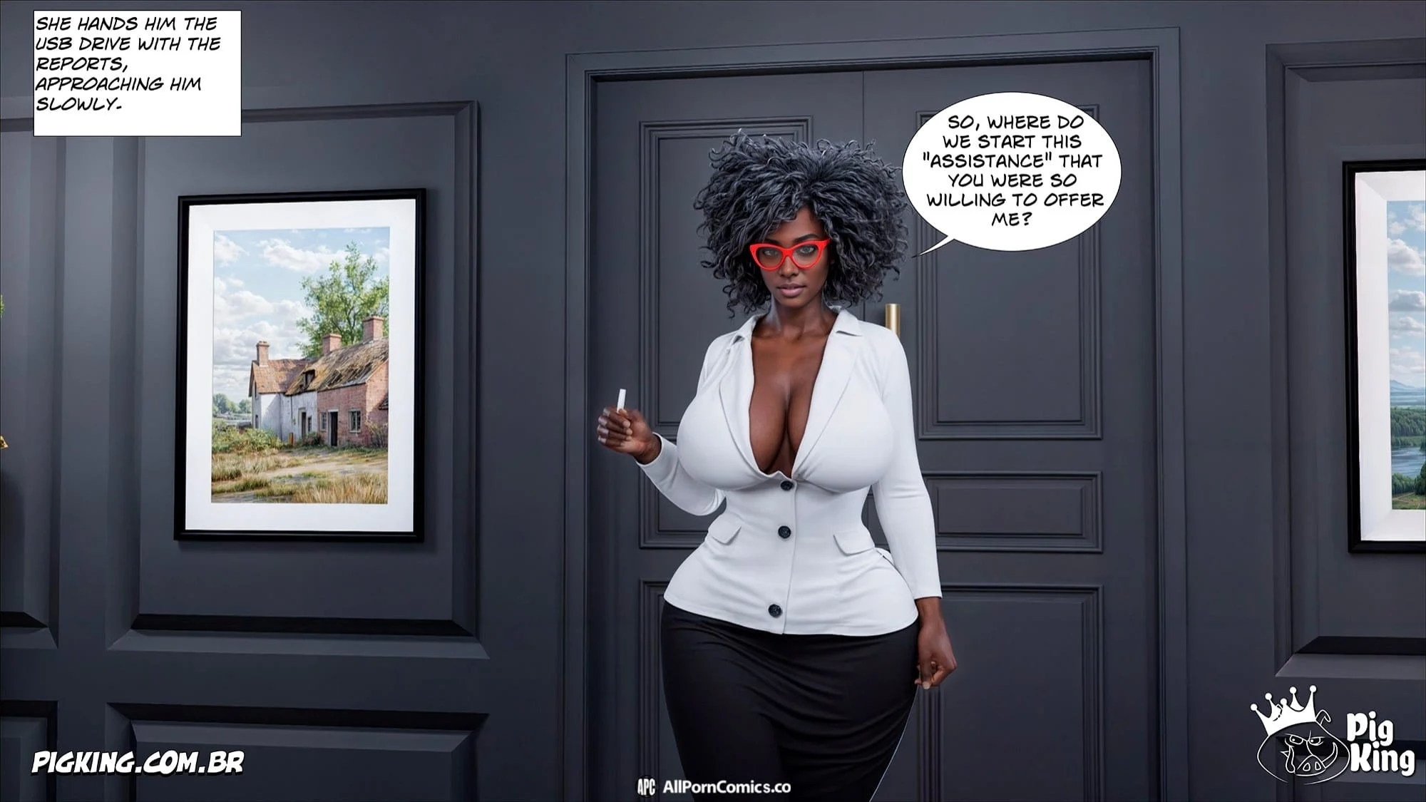 The Office [CrazyDad3D] 1 . The Office - Chapter 1 [CrazyDad3D] – page 23