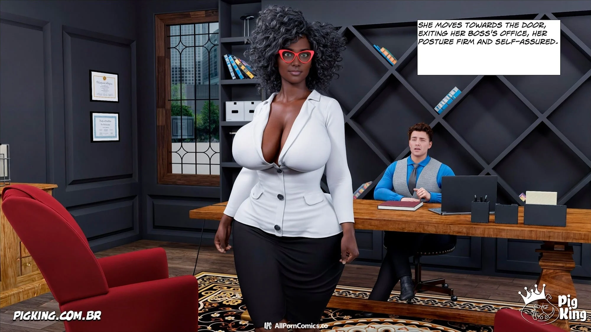 The Office [CrazyDad3D] 1 . The Office - Chapter 1 [CrazyDad3D] – page 28