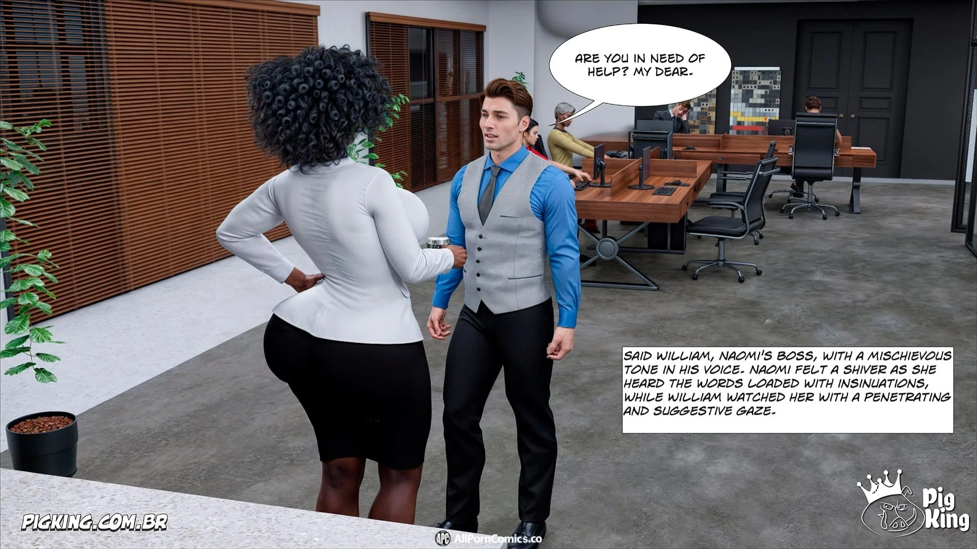 The Office [CrazyDad3D] 1 . The Office - Chapter 1 [CrazyDad3D] – page 3