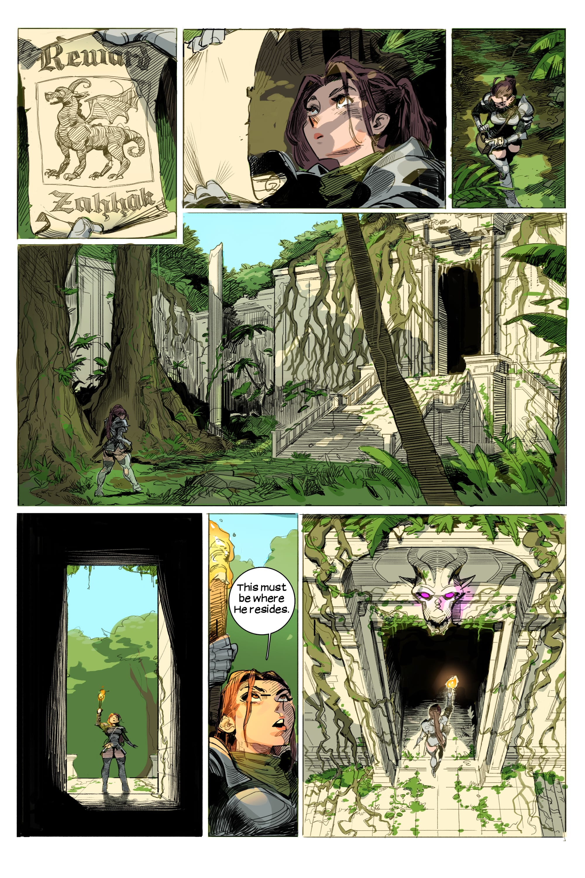 Dragon’s reward [Owusyr] 1 . Dragon's reward - Chapter 1 [Owusyr] – page 1
