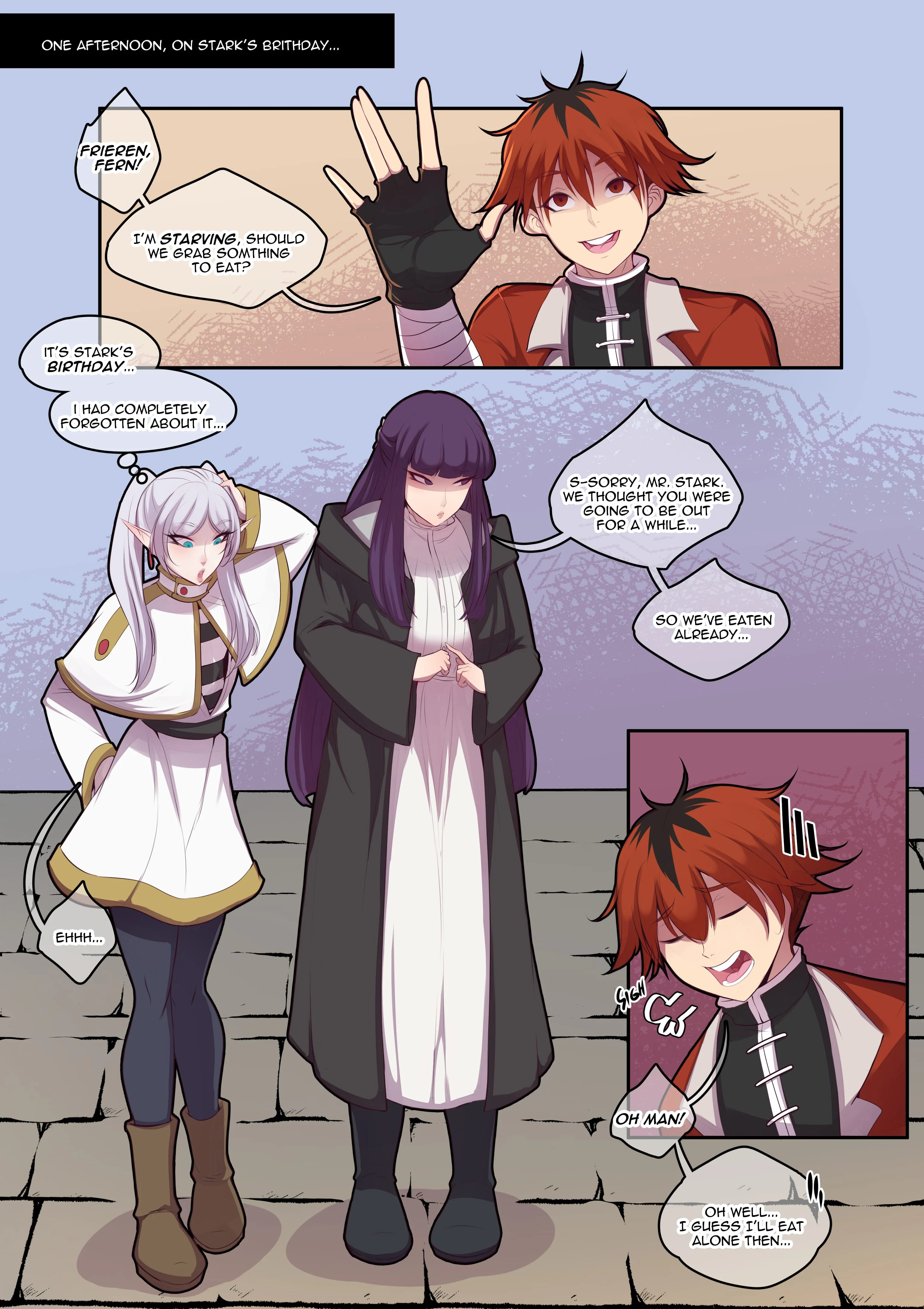 OZ: B-DAY! (Frieren) [TSFSingularity , Oznovx] 1 . OZ: B-DAY! - Chapter 1 (Frieren) [TSFSingularity , Oznovx] – page 2