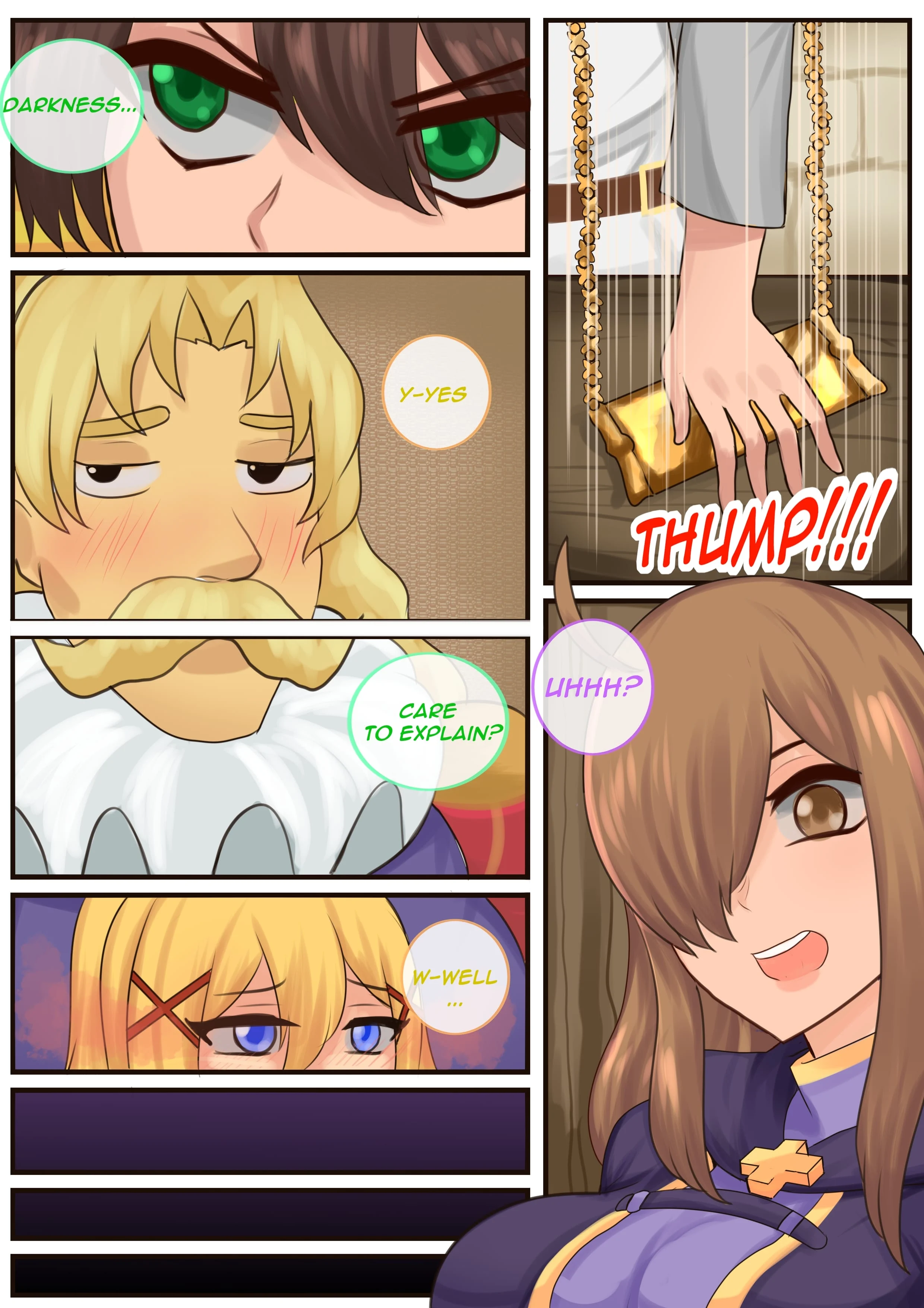 What A Wiz! (Kono Subarashii Sekai ni Shukufuku wo!) [TSFSingularity , BurningMoonWorks] 1 . What A Wiz! - Chapter 1 (Kono Subarashii Sekai ni Shukufuku wo!) [TSFSingularity , BurningMoonWorks] – page 3