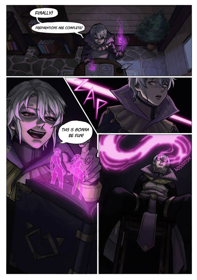 Moone: get Hexed! (Fire Emblem) [TSFSingularity] 1 . Moone: get Hexed! - Chapter 1 (Fire Emblem) [TSFSingularity] – page 2