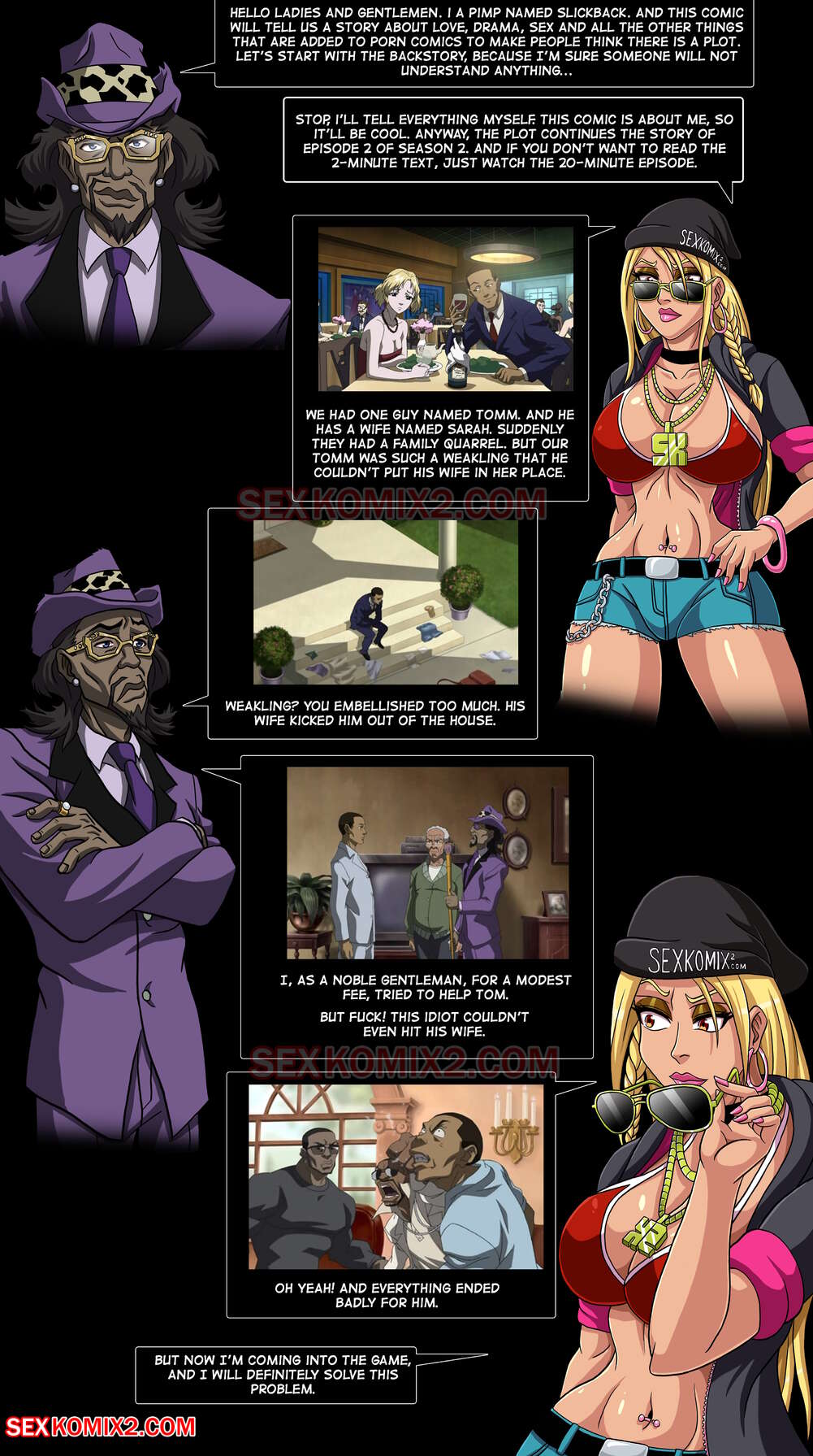 Adventures Of Anastasia [SexKomix] 1 . Adventures Of Anastasia - (The Boondocks) [SexKomix] – page 2