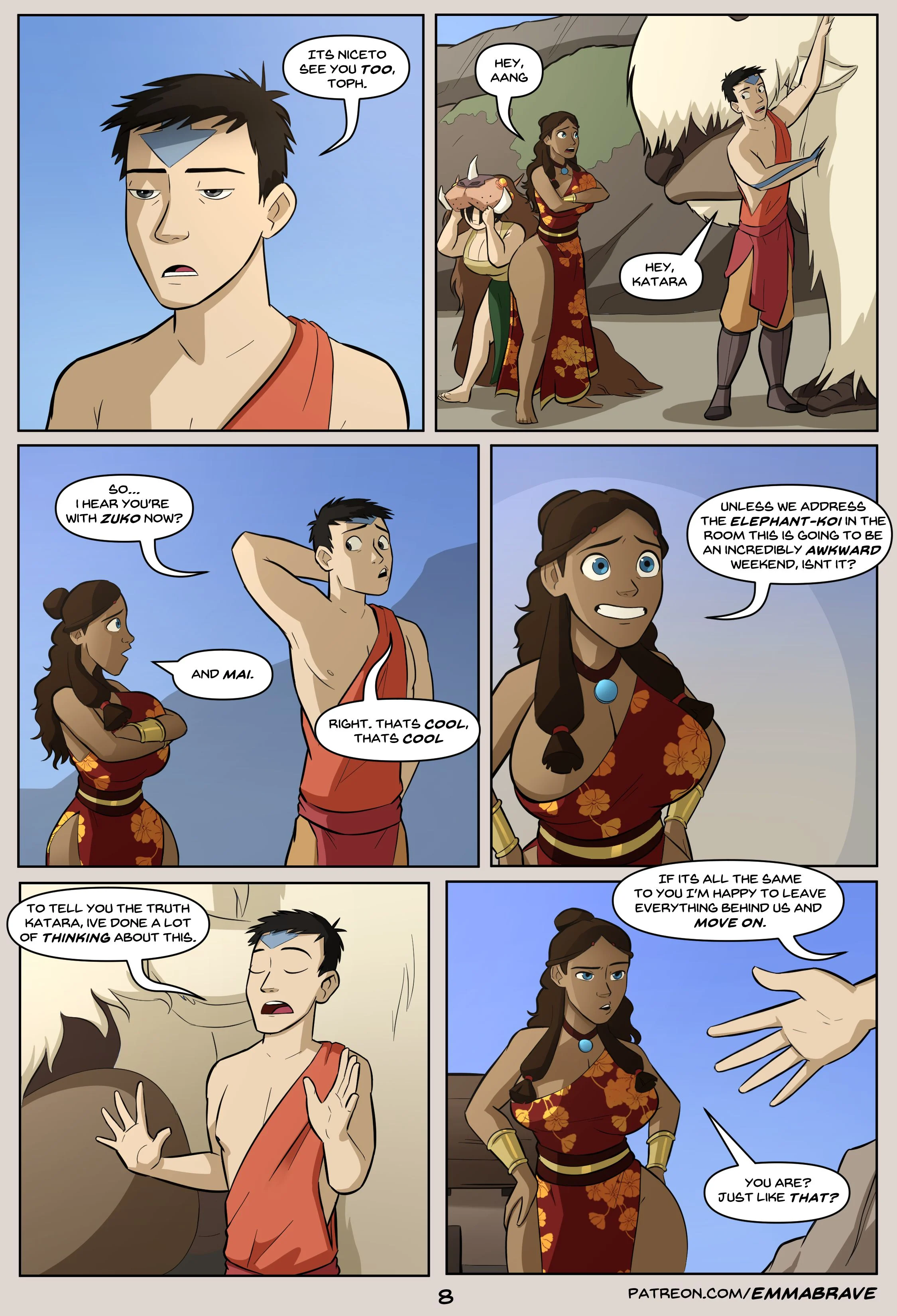 After Avatar (Avatar: The Last Airbender) [EmmaBrave] 4 . After Avatar - Chapter 4 (Avatar: The Last Airbender) [EmmaBrave] – page 10