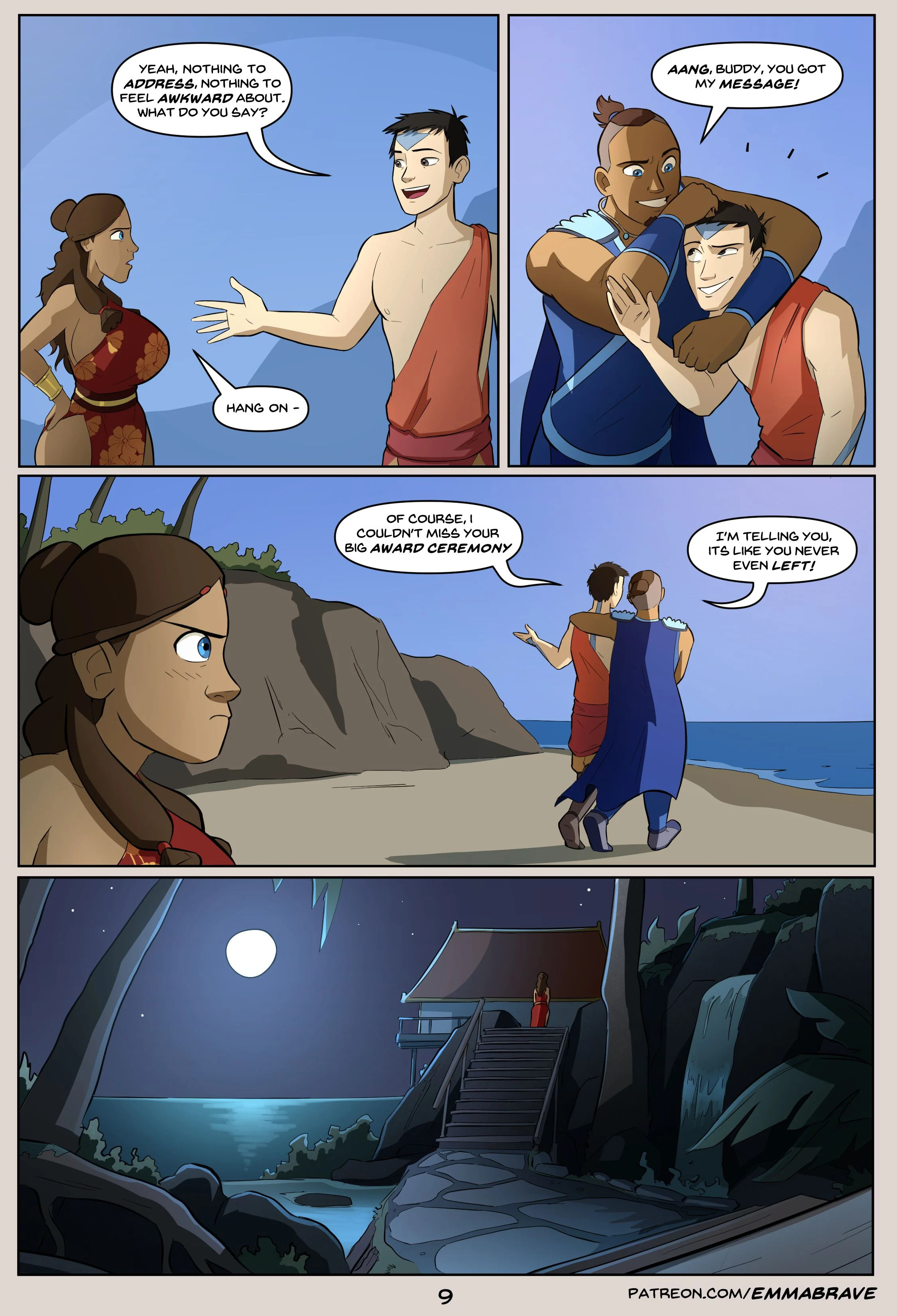 After Avatar (Avatar: The Last Airbender) [EmmaBrave] 4 . After Avatar - Chapter 4 (Avatar: The Last Airbender) [EmmaBrave] – page 11
