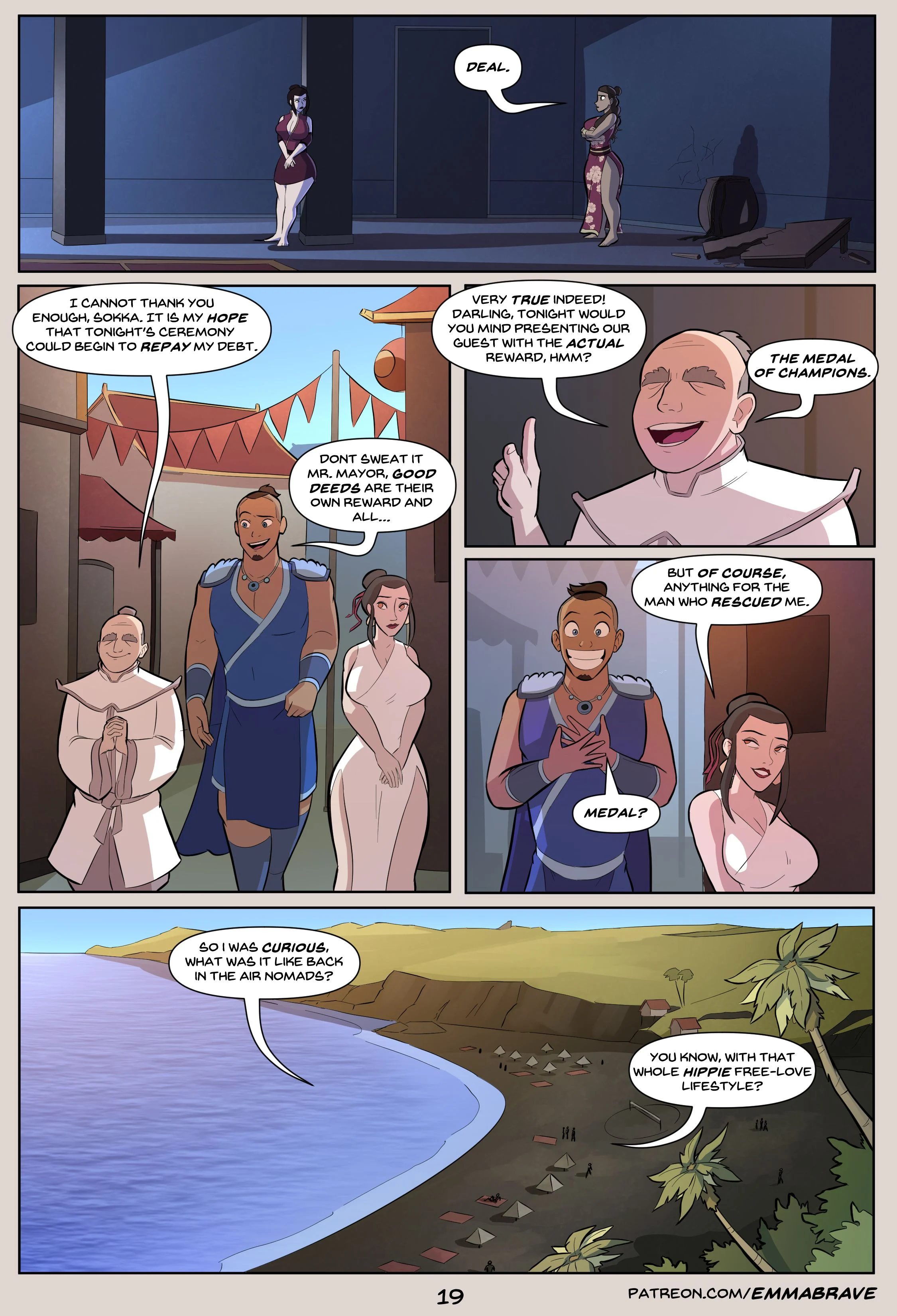 After Avatar (Avatar: The Last Airbender) [EmmaBrave] 4 . After Avatar - Chapter 4 (Avatar: The Last Airbender) [EmmaBrave] – page 21