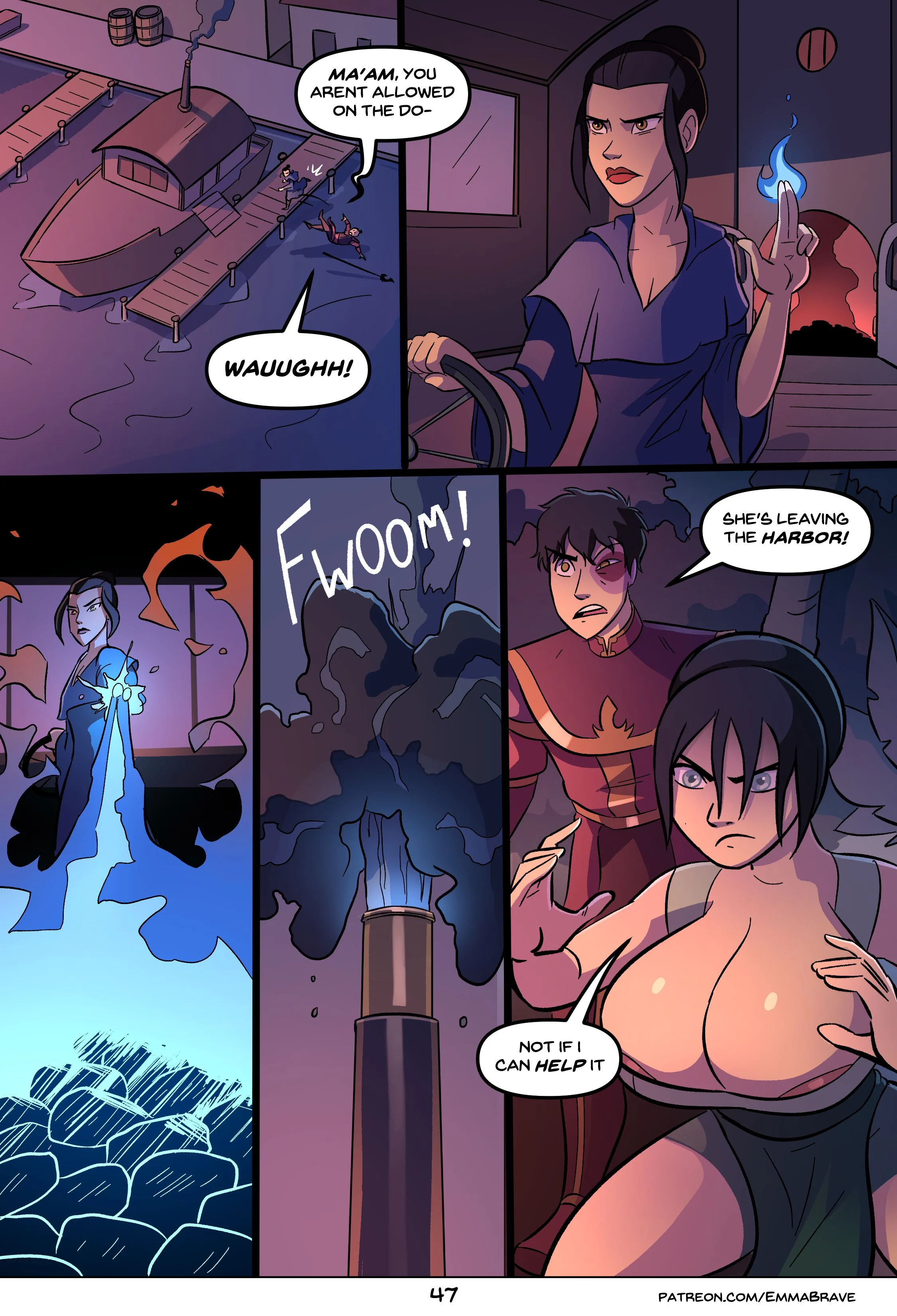 After Avatar (Avatar: The Last Airbender) [EmmaBrave] 4 . After Avatar - Chapter 4 (Avatar: The Last Airbender) [EmmaBrave] – page 49