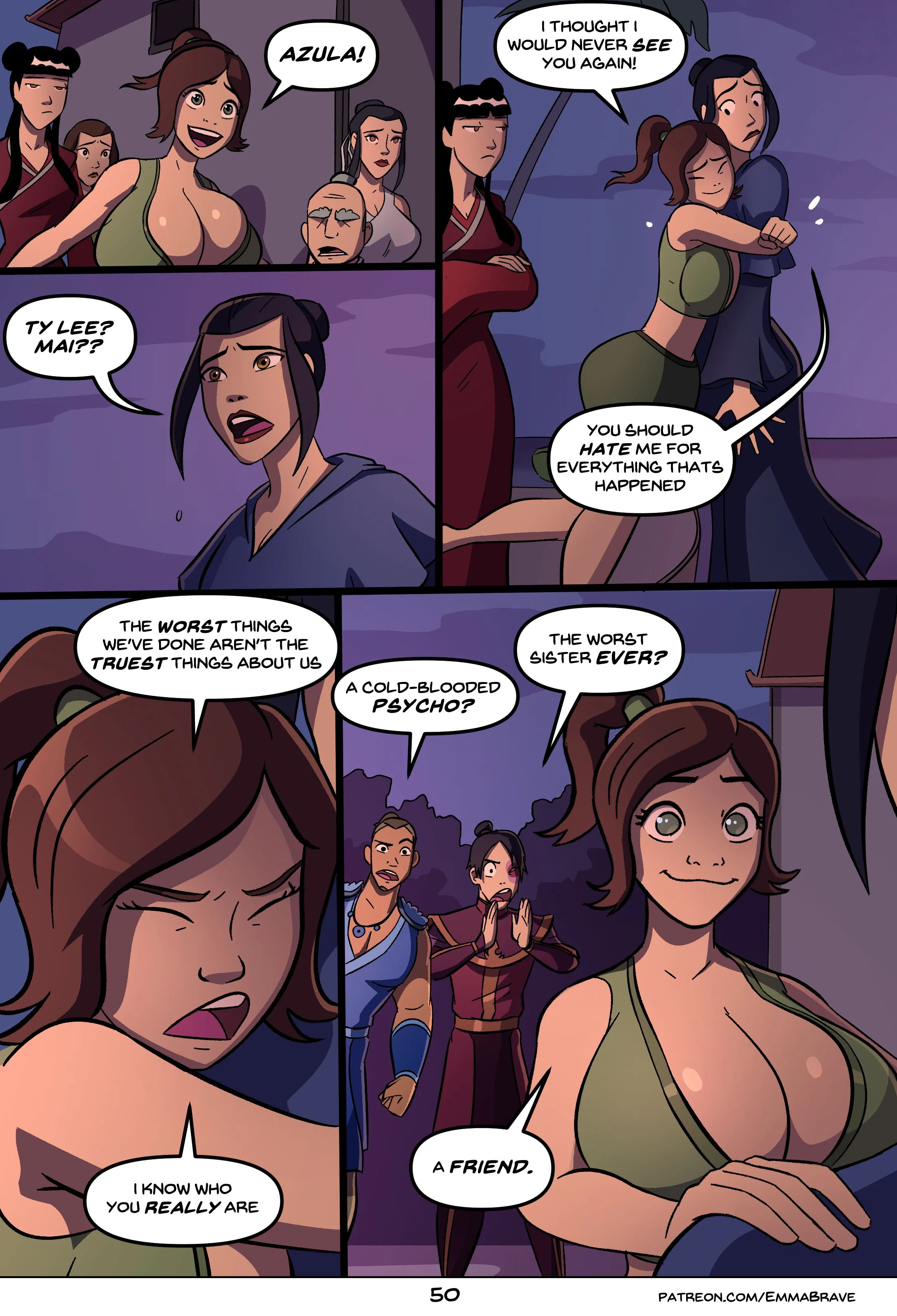 After Avatar (Avatar: The Last Airbender) [EmmaBrave] 4 . After Avatar - Chapter 4 (Avatar: The Last Airbender) [EmmaBrave] – page 52