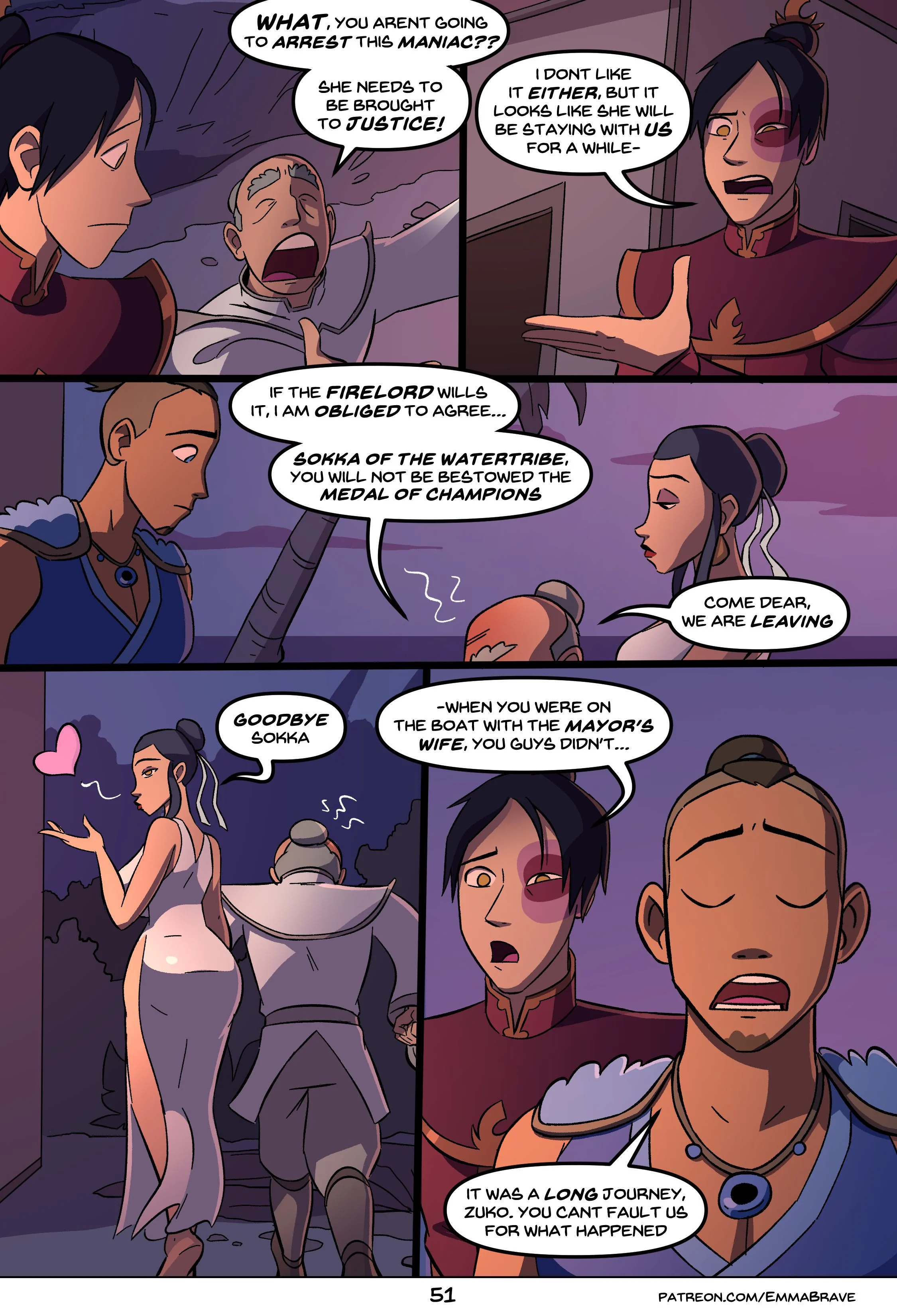 After Avatar (Avatar: The Last Airbender) [EmmaBrave] 4 . After Avatar - Chapter 4 (Avatar: The Last Airbender) [EmmaBrave] – page 53