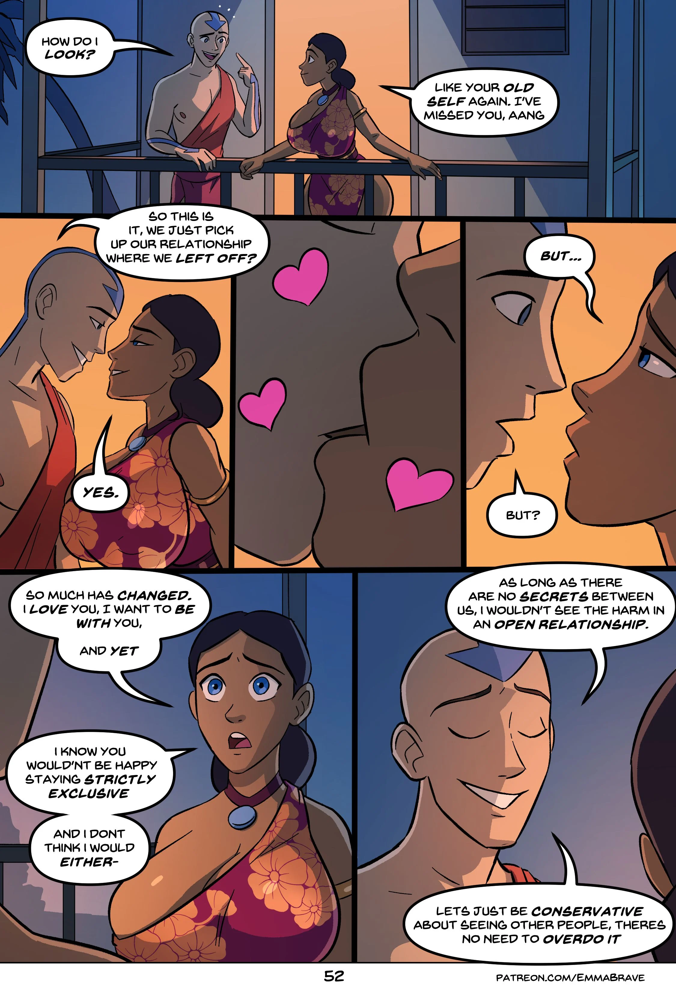 After Avatar (Avatar: The Last Airbender) [EmmaBrave] 4 . After Avatar - Chapter 4 (Avatar: The Last Airbender) [EmmaBrave] – page 54